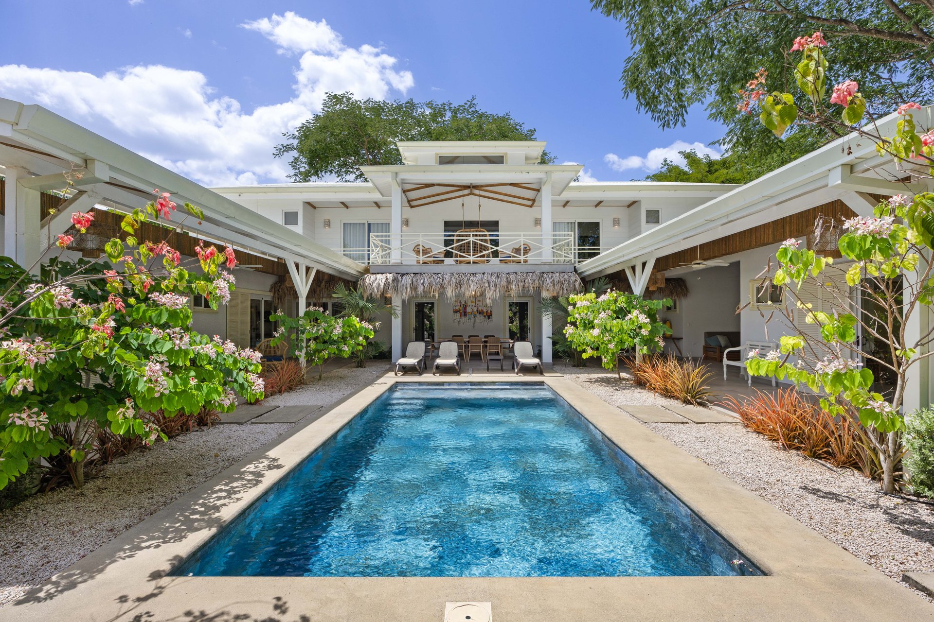 Casa Karibe | Vibrant 5-Bedroom Caribbean-Inspired Villa with Pool in Gated Tamarindo Community