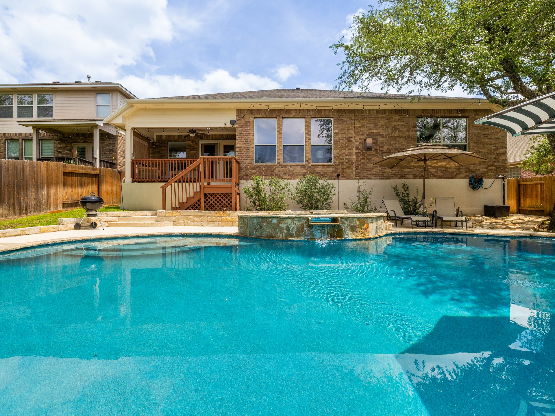 Greenbelt Retreat w/ Pool + Spa | Updated Single-Story in Canyon Creek