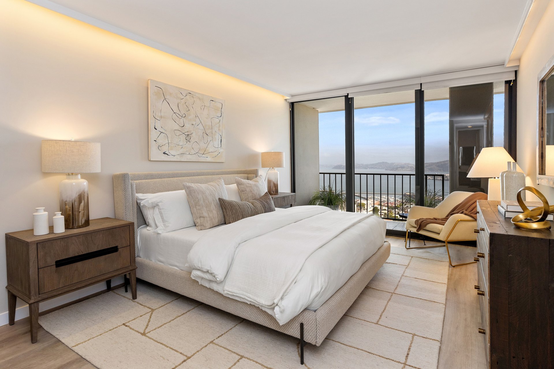 Updated Russian Hill View Residence