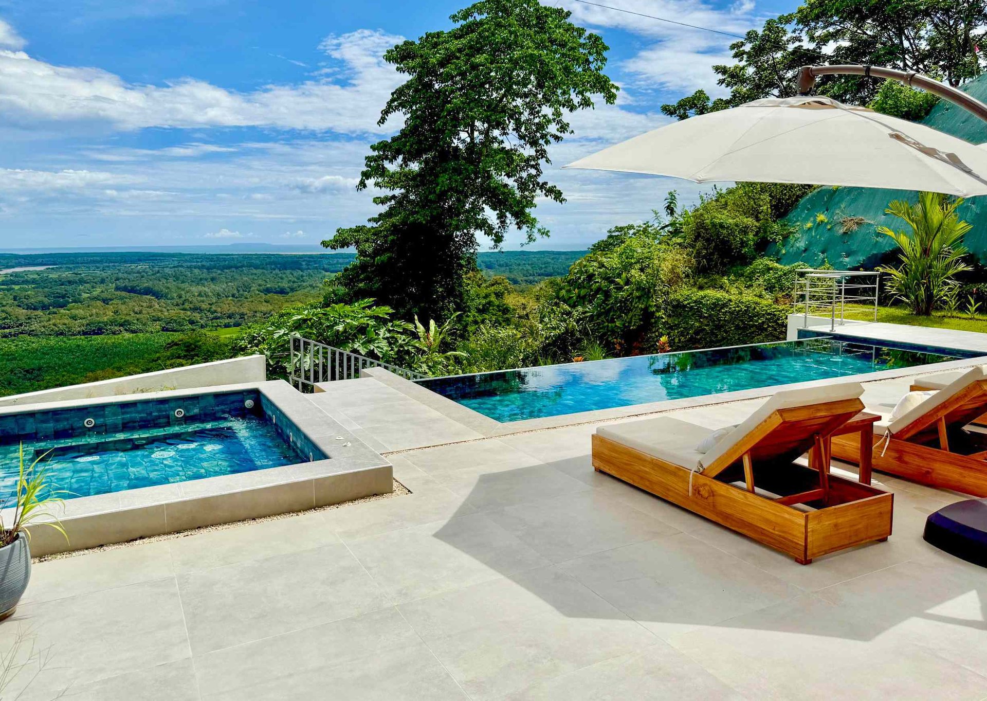 Brand New Modern Luxury 4-Bedroom Home with Pool and Incredible Panoramic Coastal & Ocean Views in Teancum at Tawal near Ojochal Costa Rica