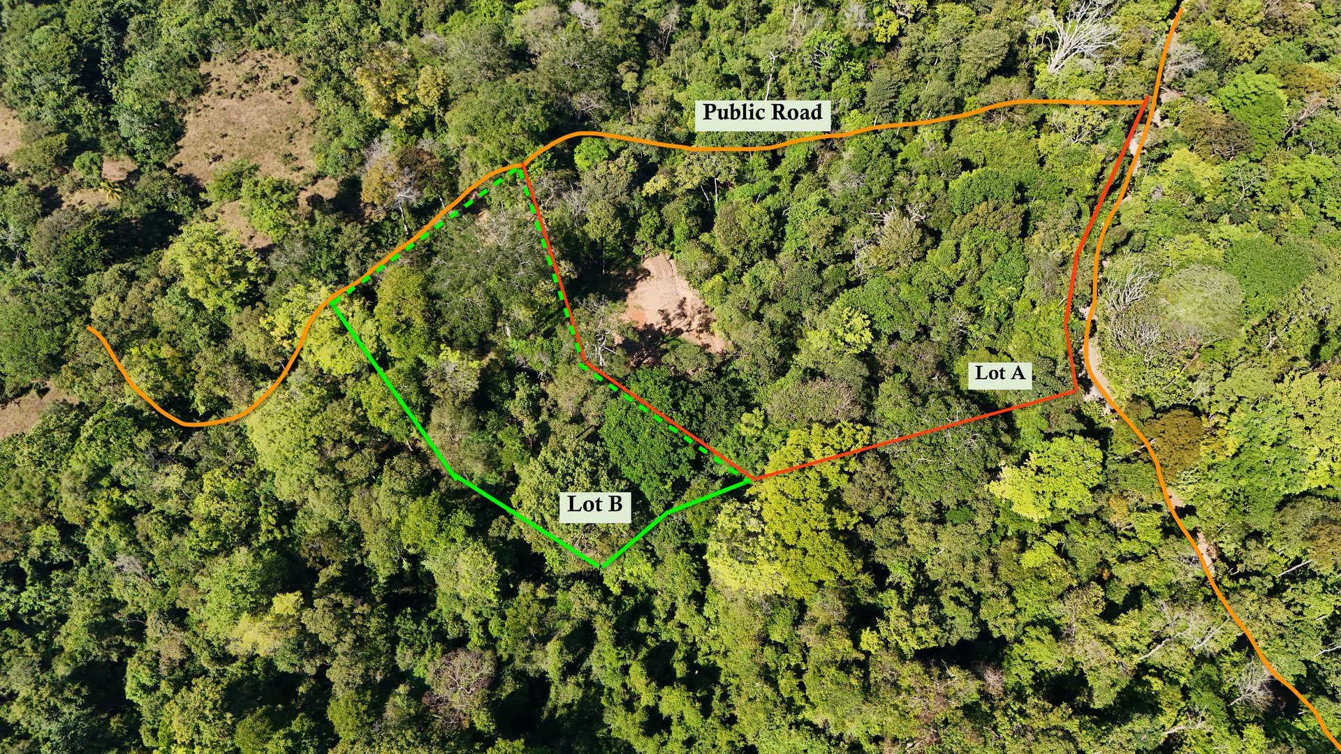 Two Ocean View Lots in Uvita – Easy Access and Large Building Sites