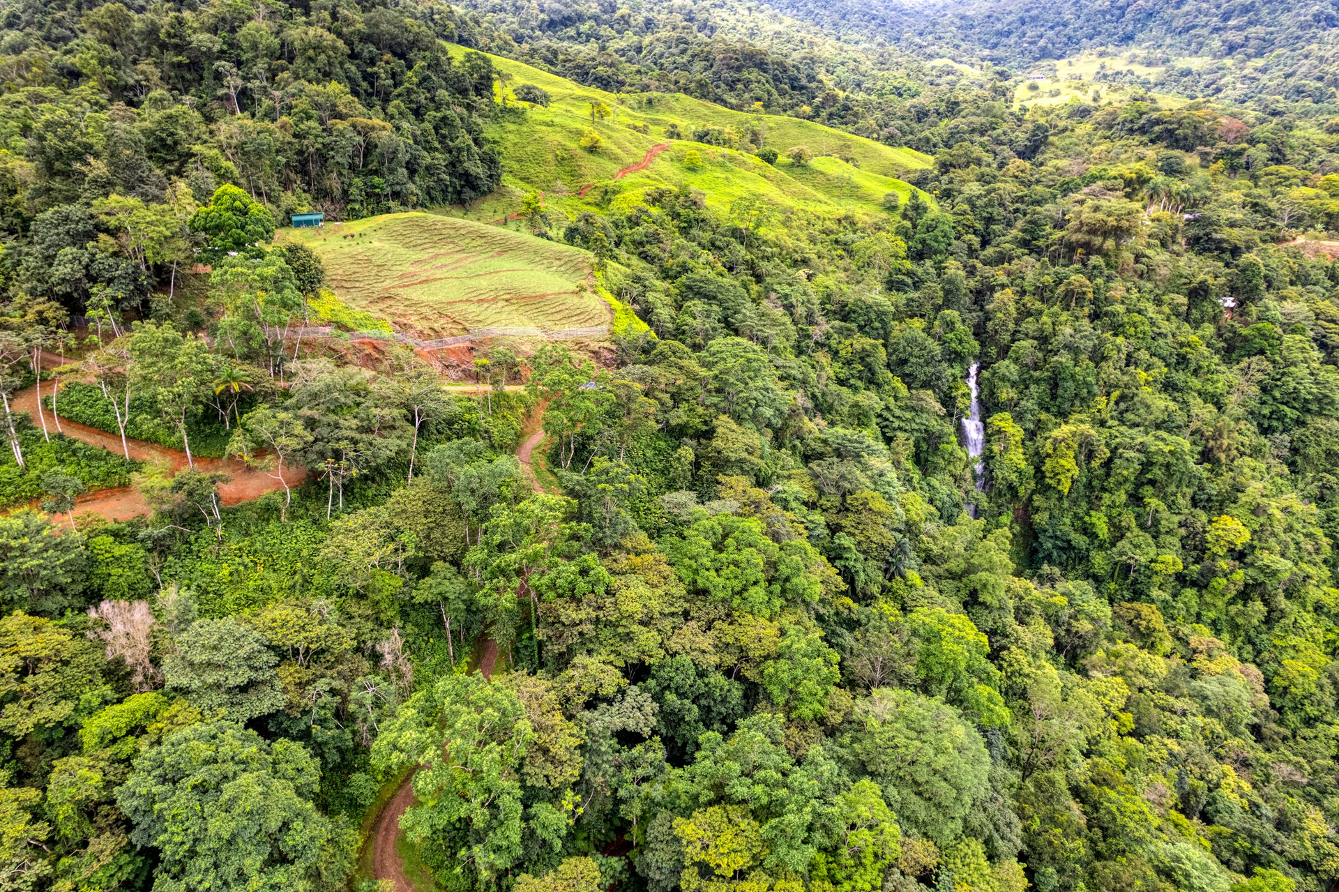 Once in a Lifetime Waterfall Farm in a Pristine Biological Corridor