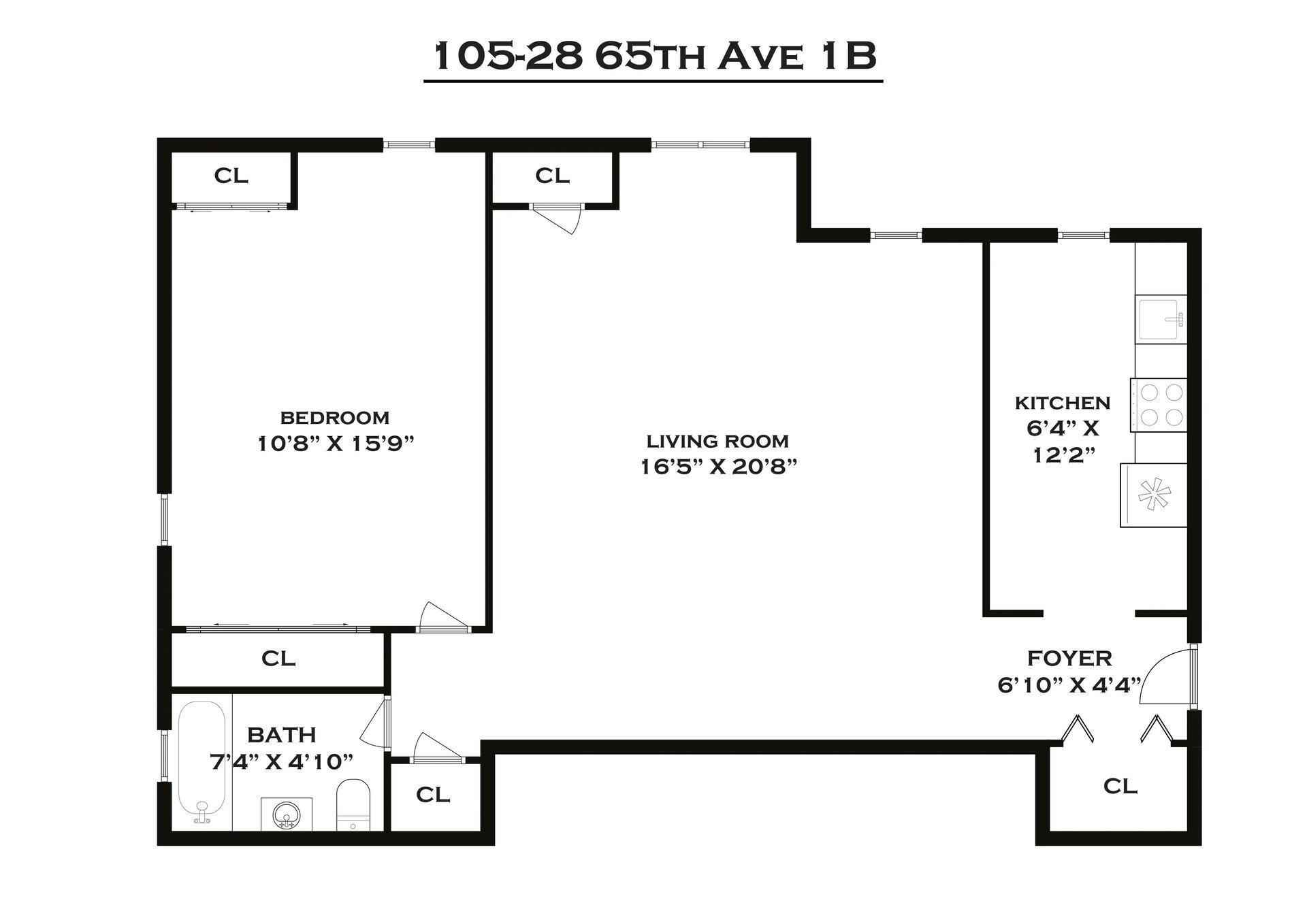 105-28 65th Ave #1B