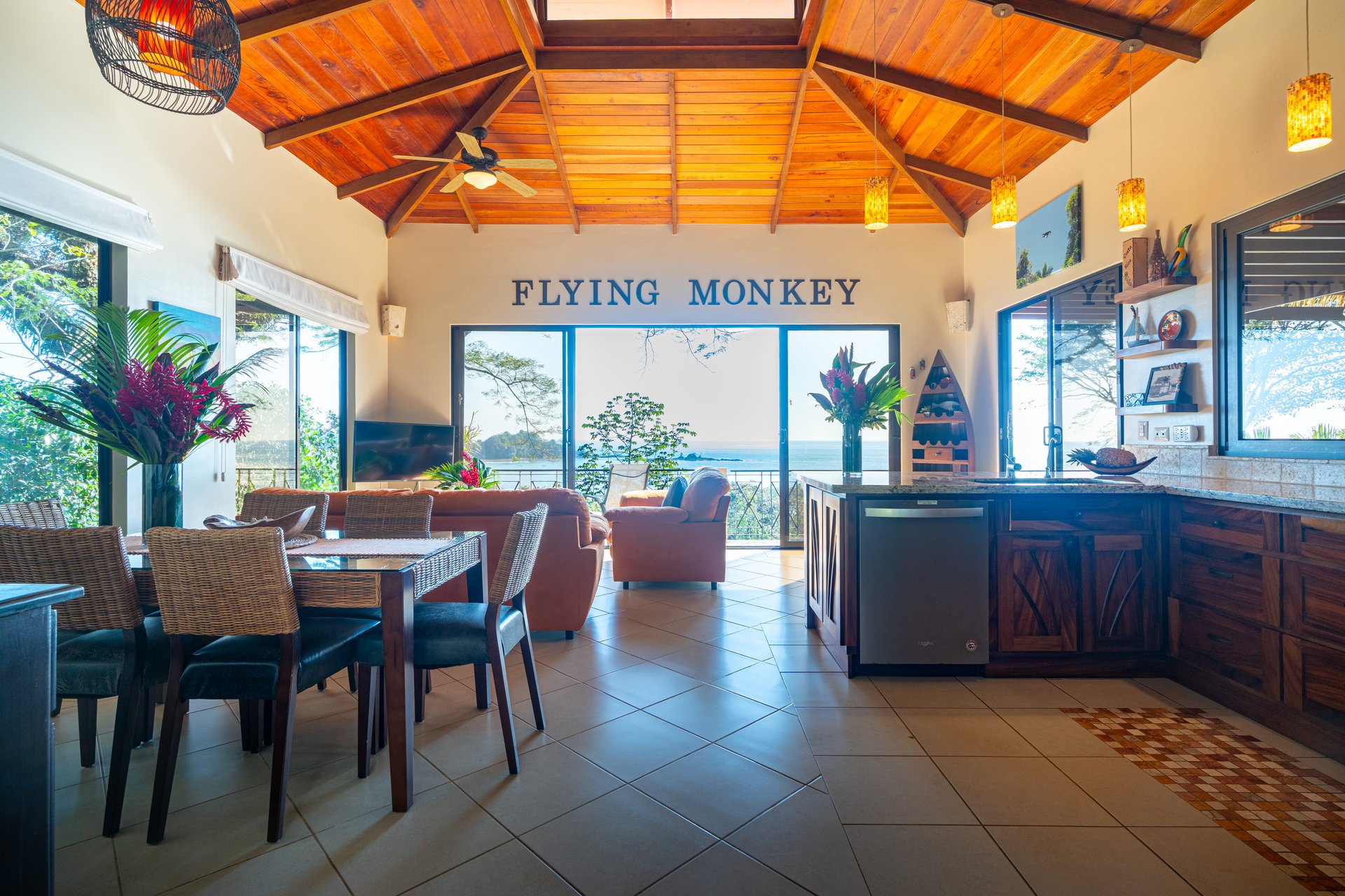 Canto Del Mar, Villa 3, Front Ridge Full Sunset Ocean and Jungle Views!