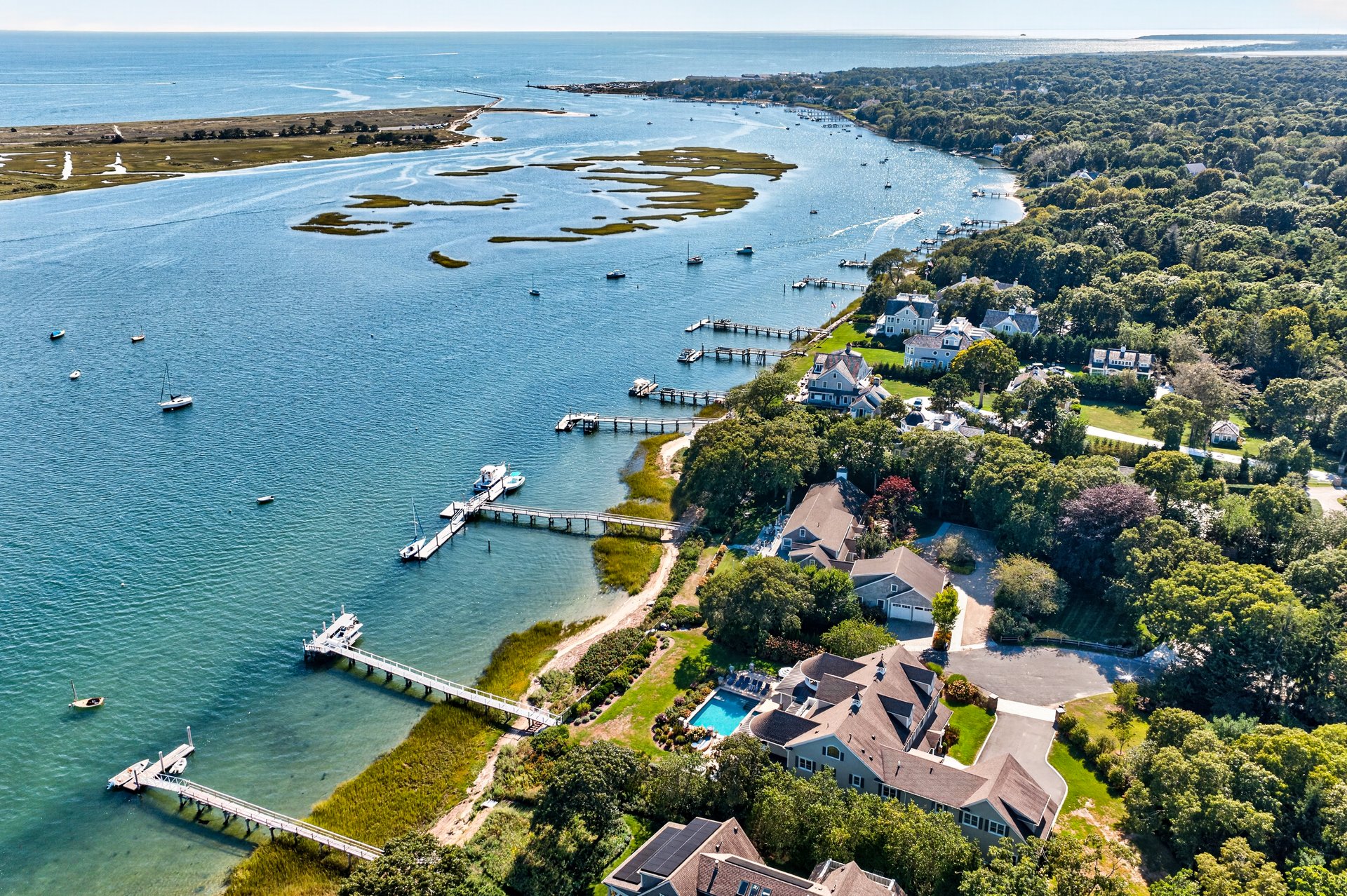 Extraordinary Bass River Waterfront Estate 