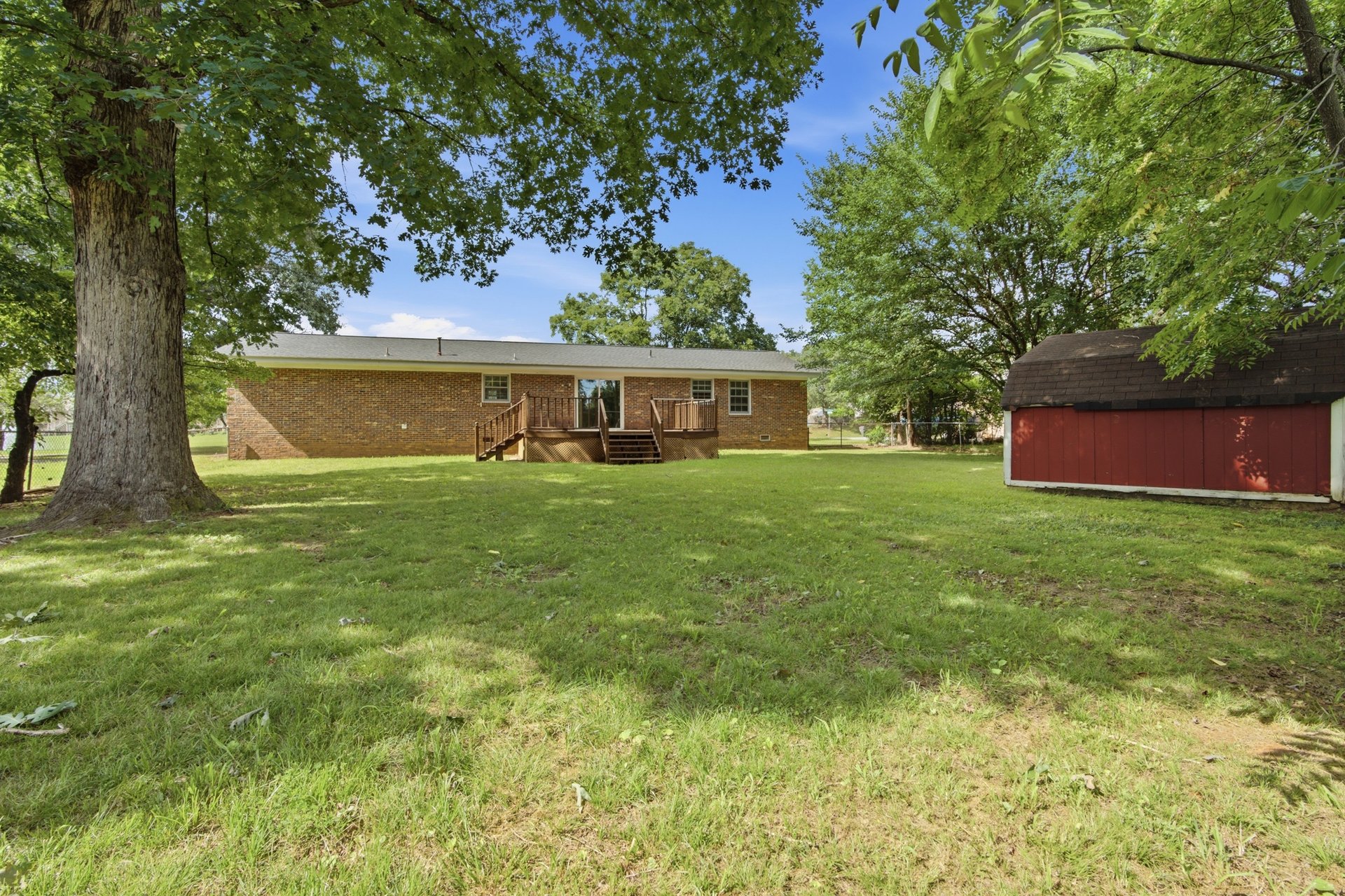 Prime Madison City Schools Location with Fenced in Backyard