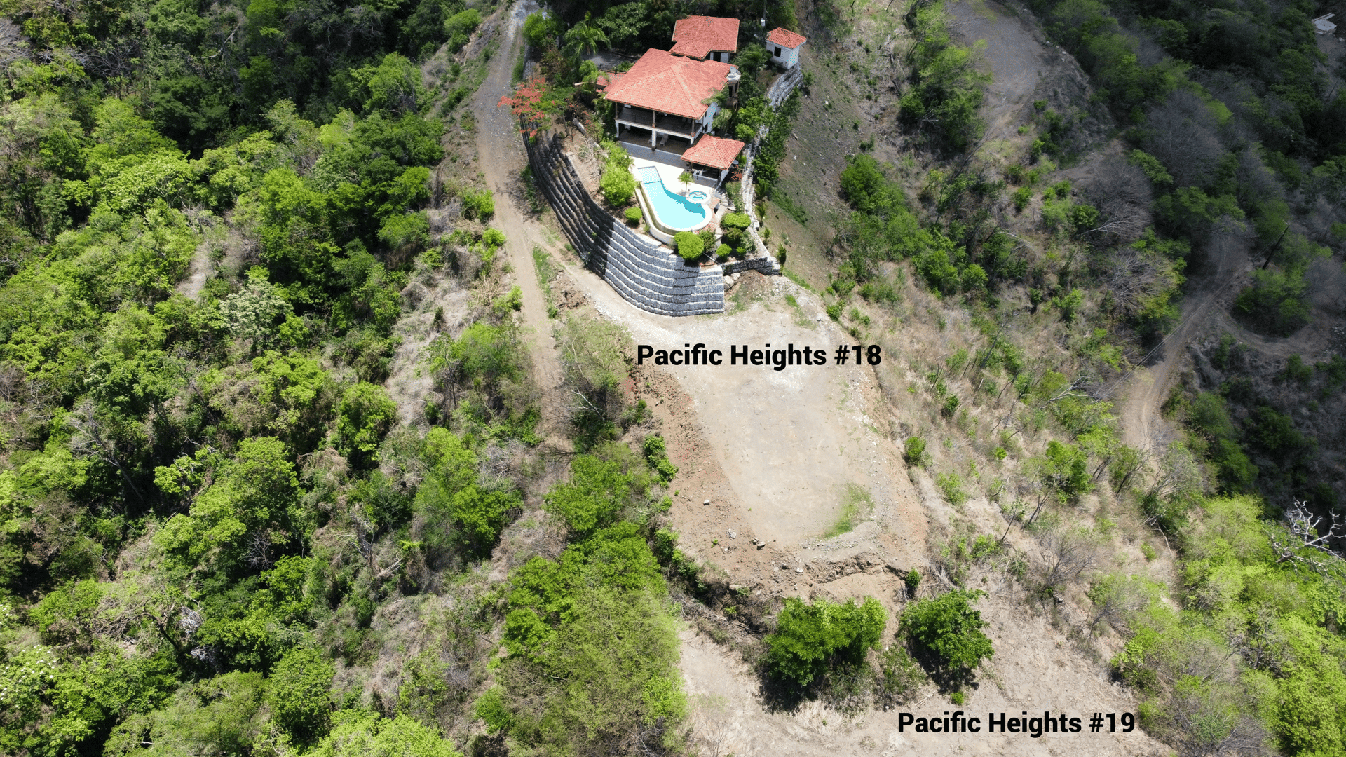 Pacific Heights Lot #18 | Dramatic Ocean & Mountain View Lot in Pacific Heights Near Playa Penca