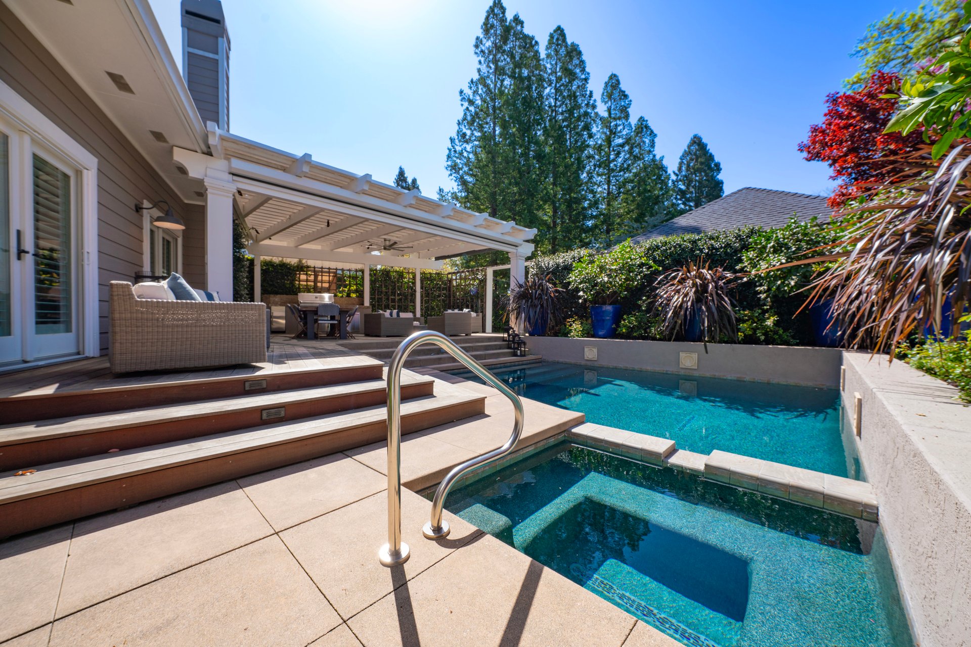 Wine Country Living with a Pool
