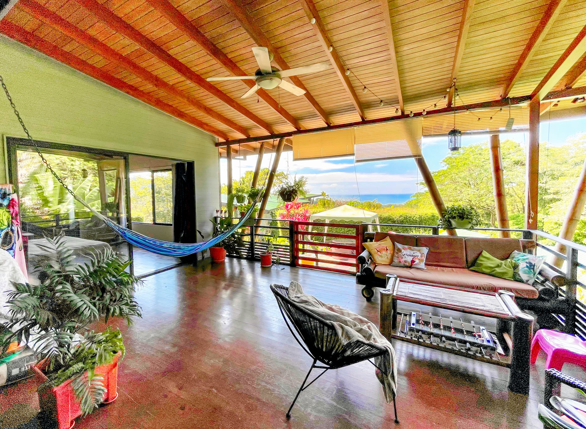 2.24 ACRES – 7 Bedrooms Ocean View Boutique Hotel With Two Pools, 5 Minutes to Uvita, Multiple Rental Options!!