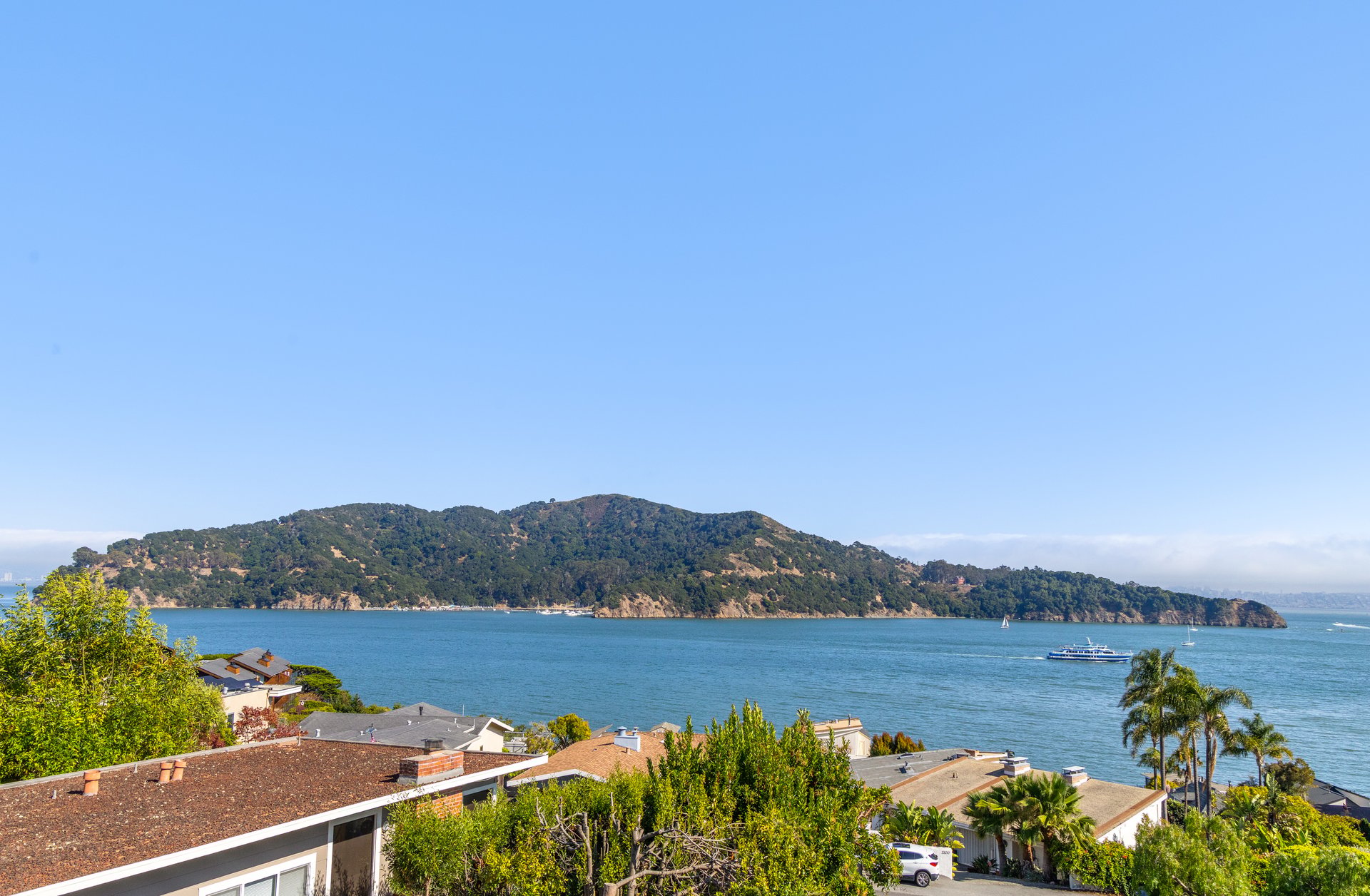 Picturesque Views of the Bay and Angel Island