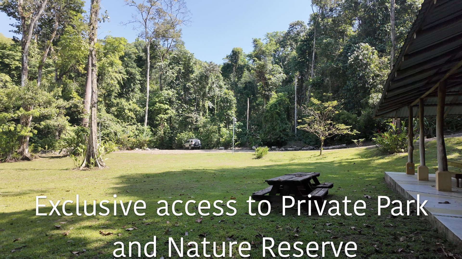 Beautiful 2 Acre Ocean View Lot inset into nature