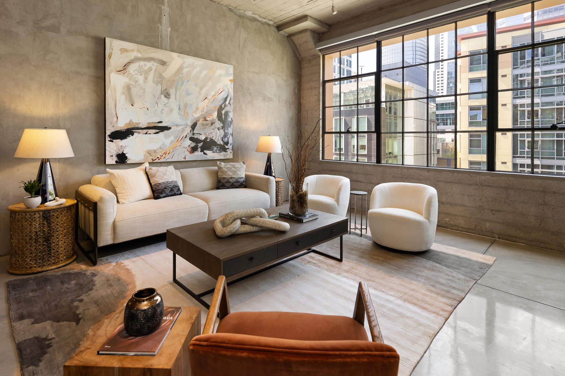 Two-Level Warehouse Conversion Loft