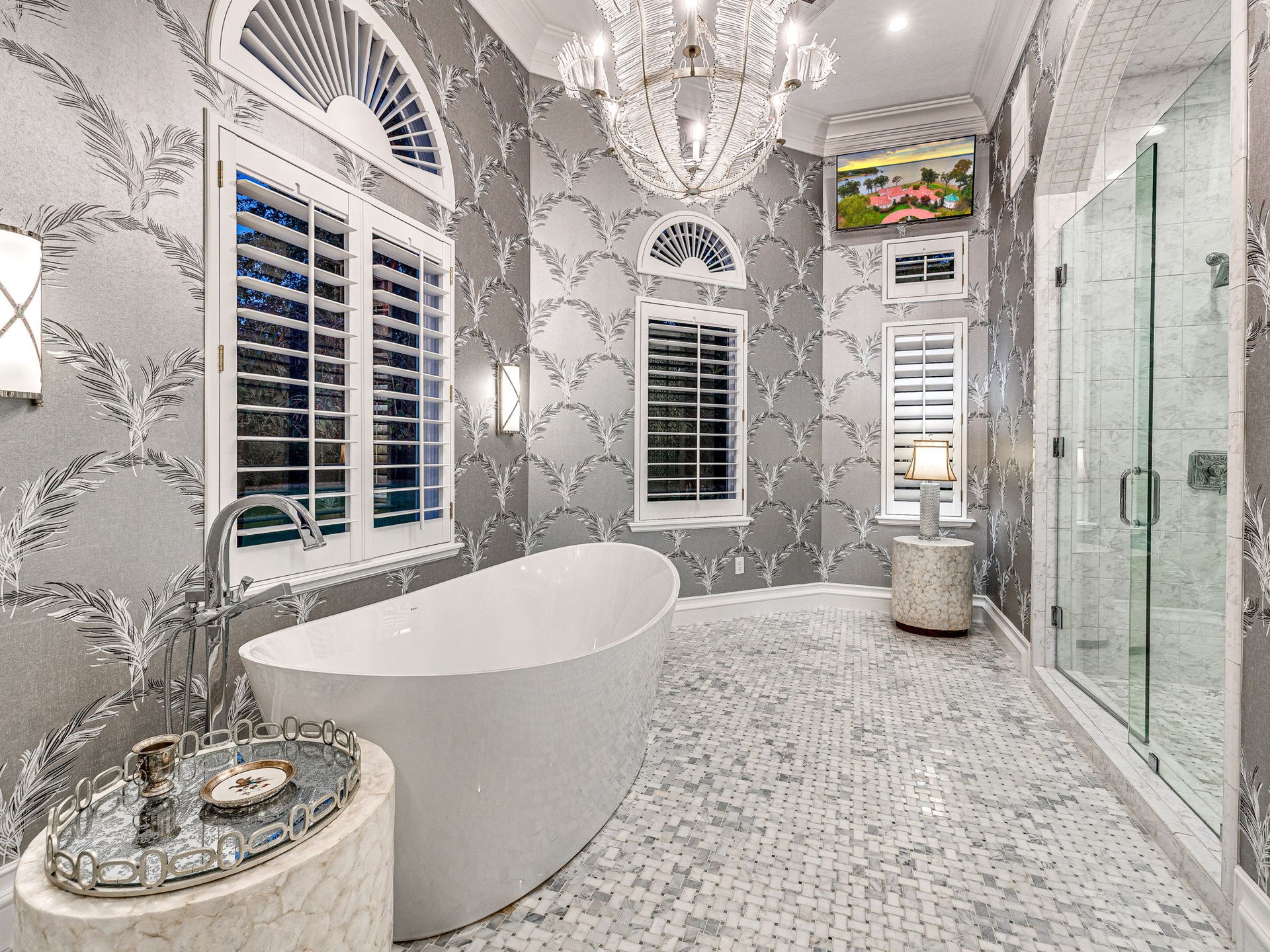 Mediterranean Estate Surrounded by the Beauty of Grand Lake 