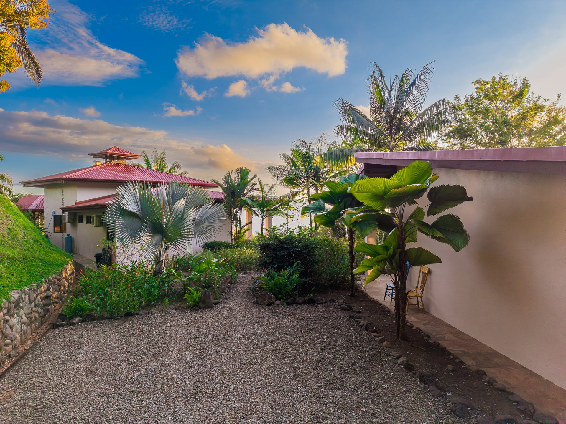 Sunset Ocean View Home on 2.6 Acres Platanillo