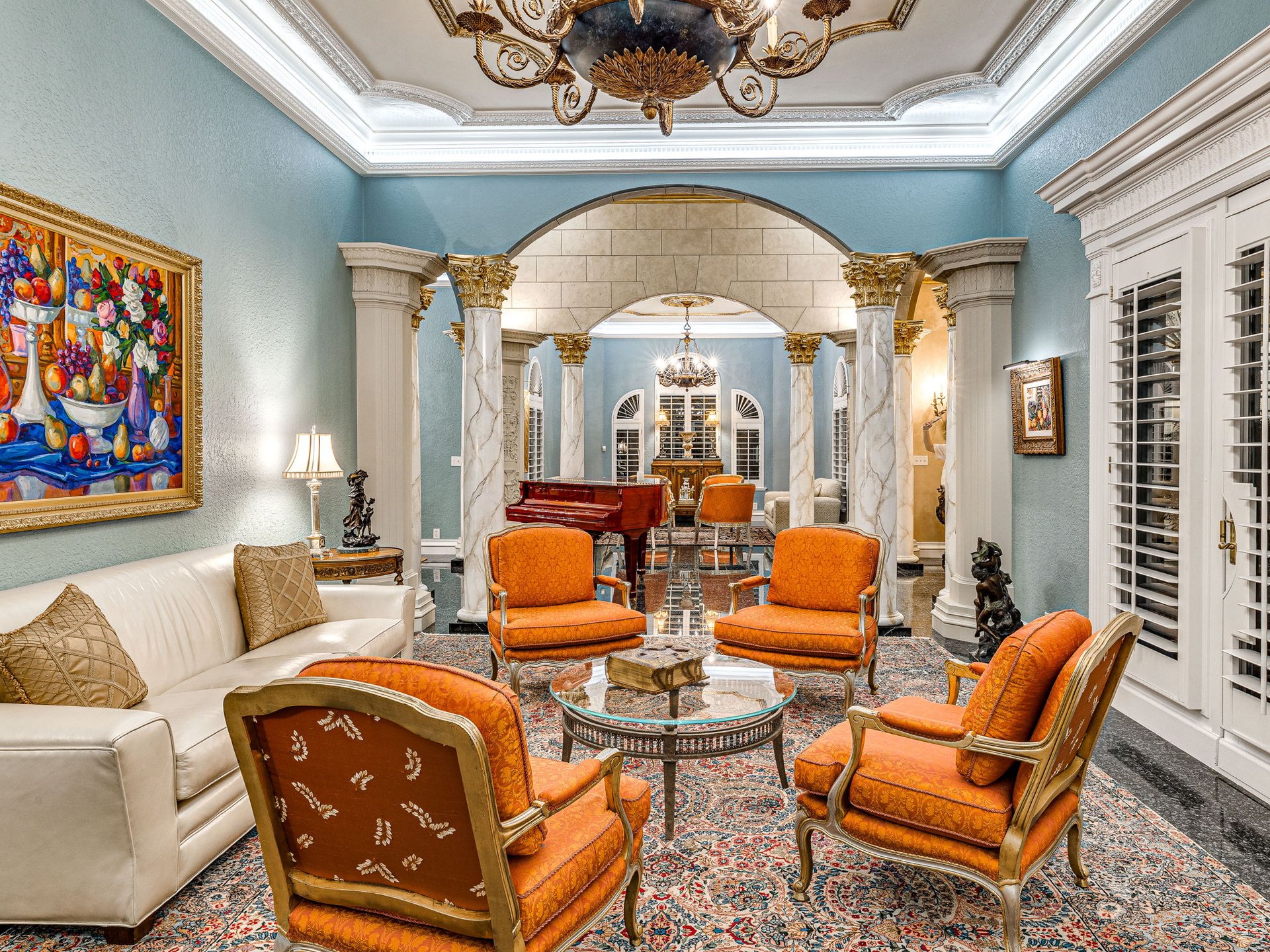 Mediterranean Estate Surrounded by the Beauty of Grand Lake 