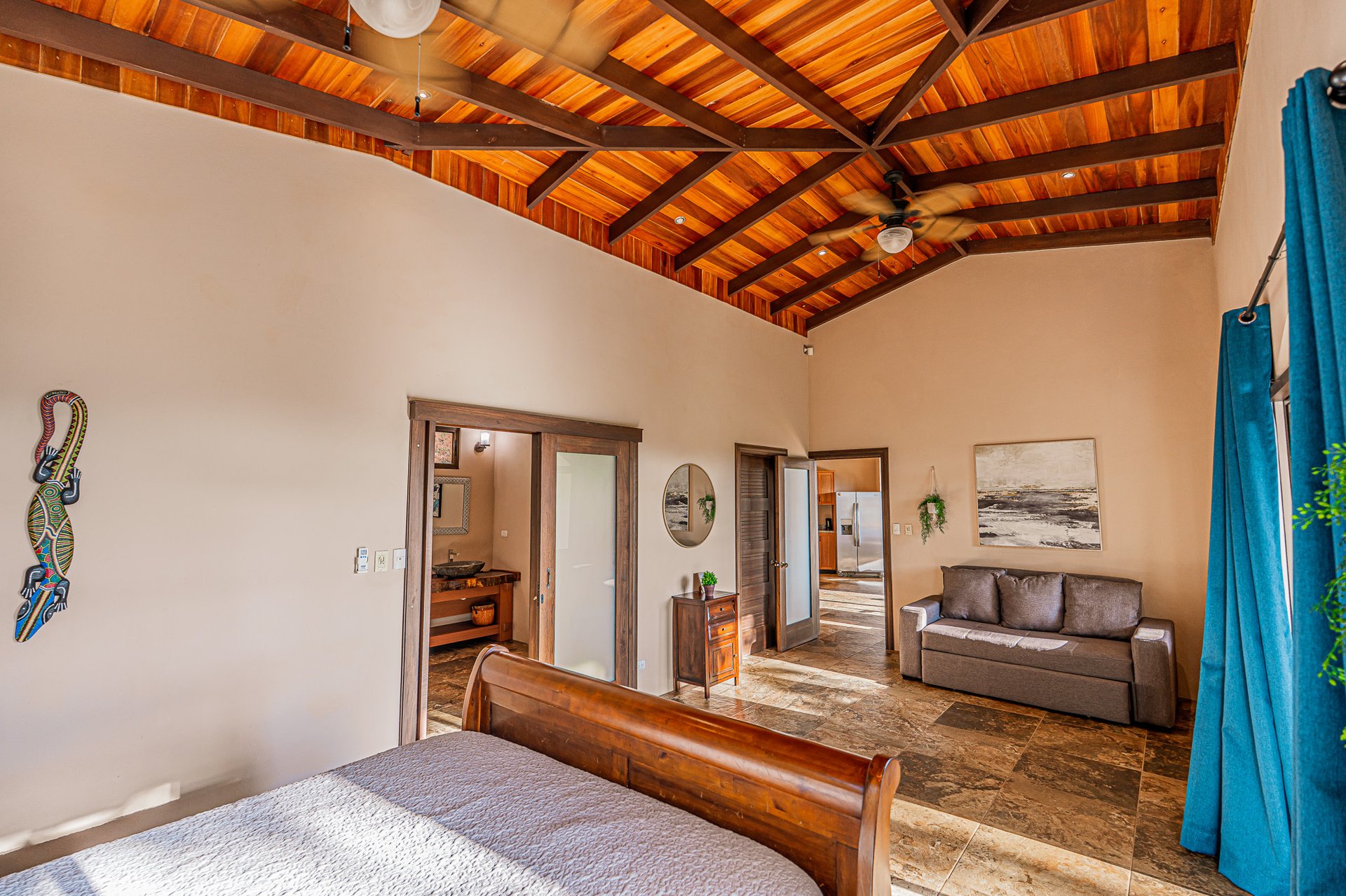 Sunset Ocean View Home on 2.6 Acres Platanillo