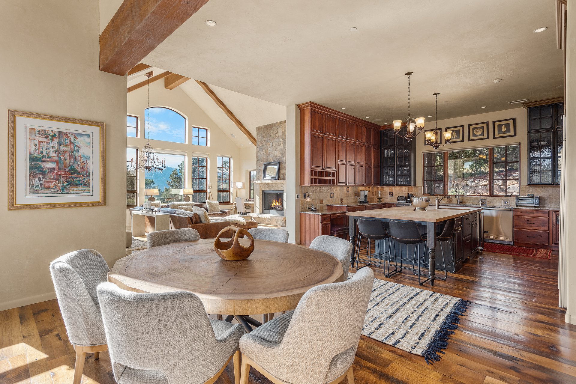 Tuscany-Inspired Estate with Panoramic Mt. Sopris Views