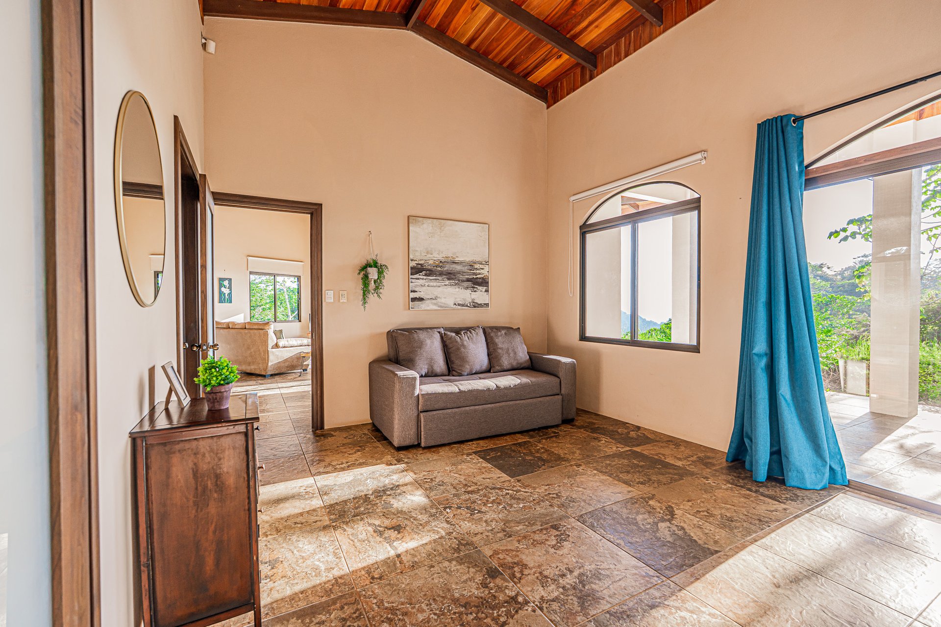 Sunset Ocean View Home on 2.6 Acres Platanillo
