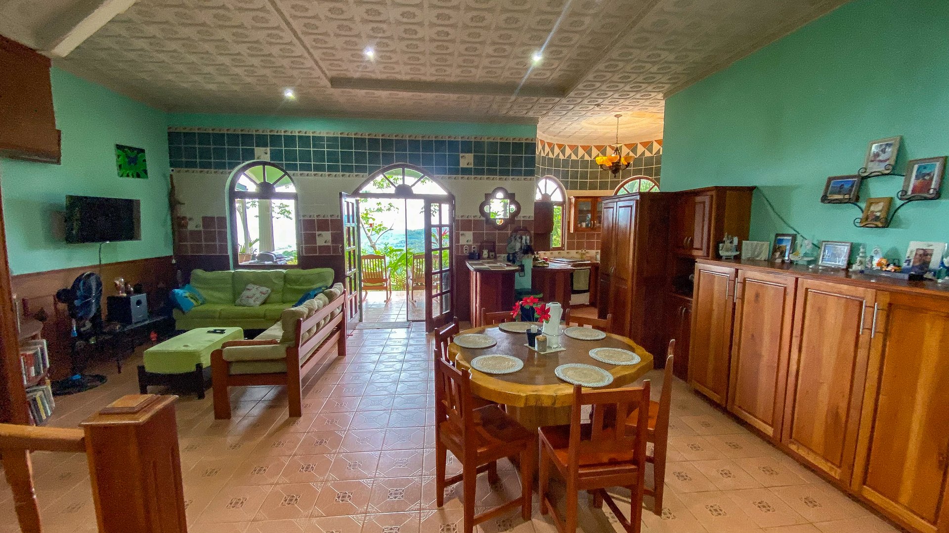 Ocean View Home for Sale in Ojochal with Pool & Jungle Views