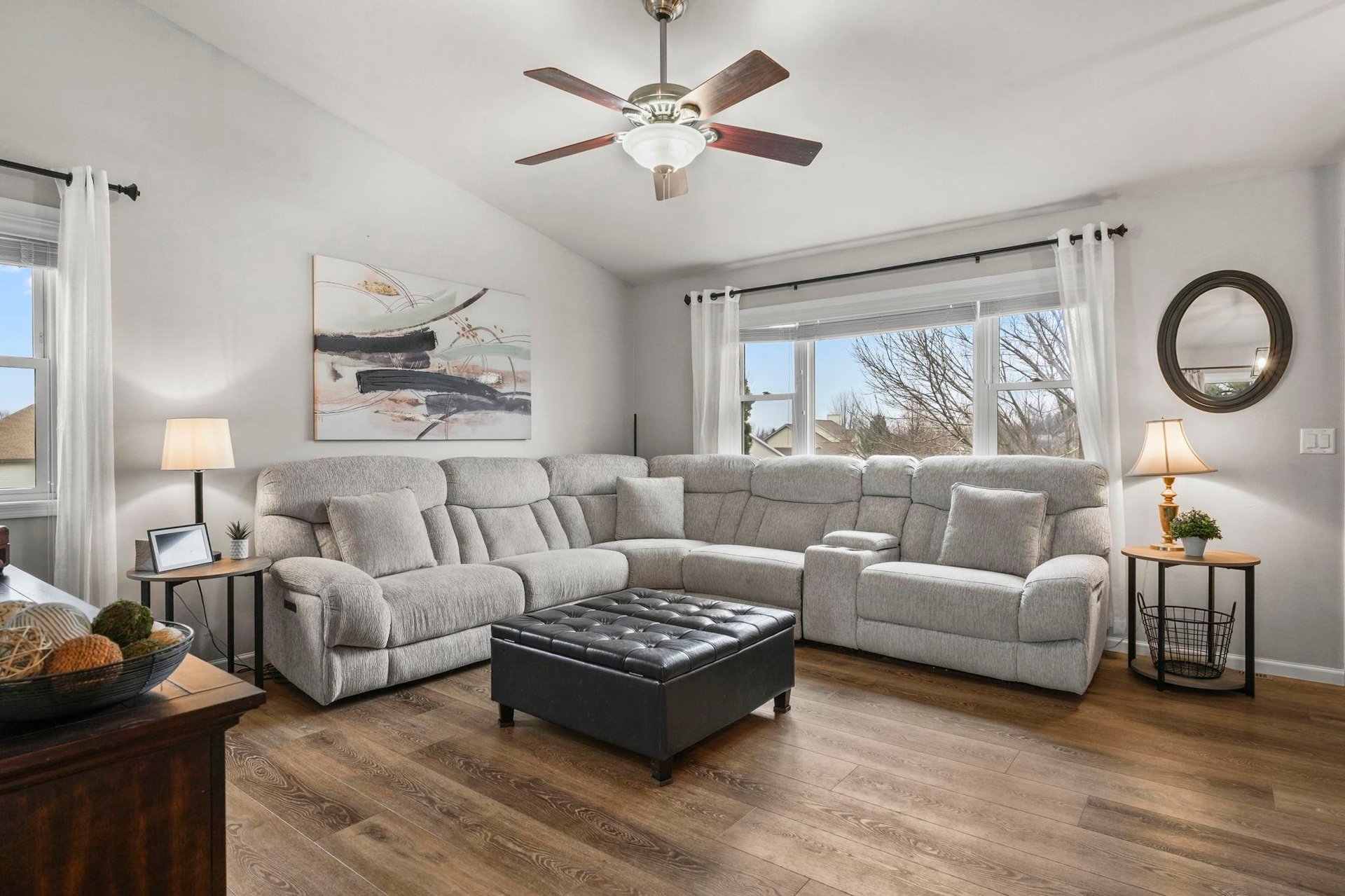 Cosmetic update potential in a starter home