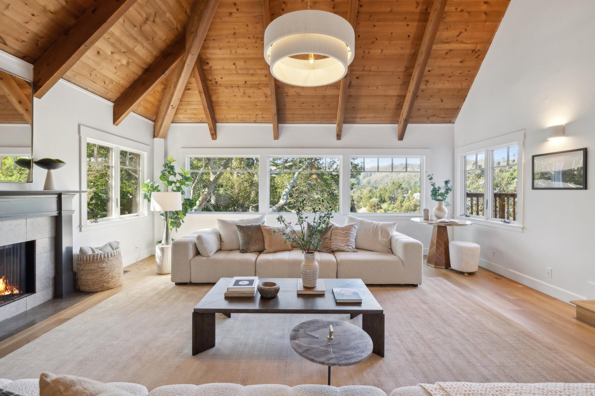 Custom-Built Mill Valley Masterpiece with Stunning Views
