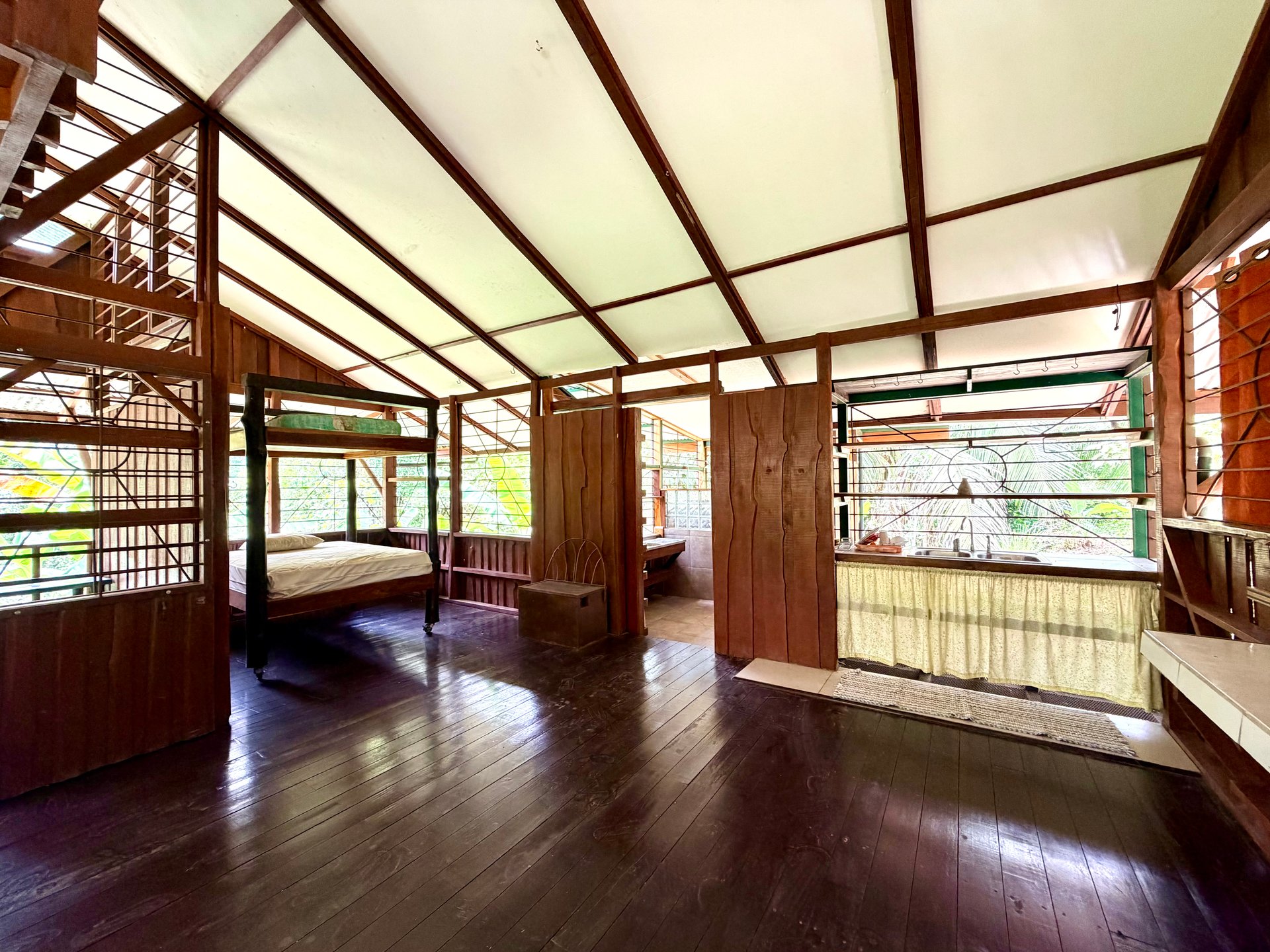 La Unión Road Investment Opportunity - 2.2 Acres with Existing Teak Cabin & River Access 