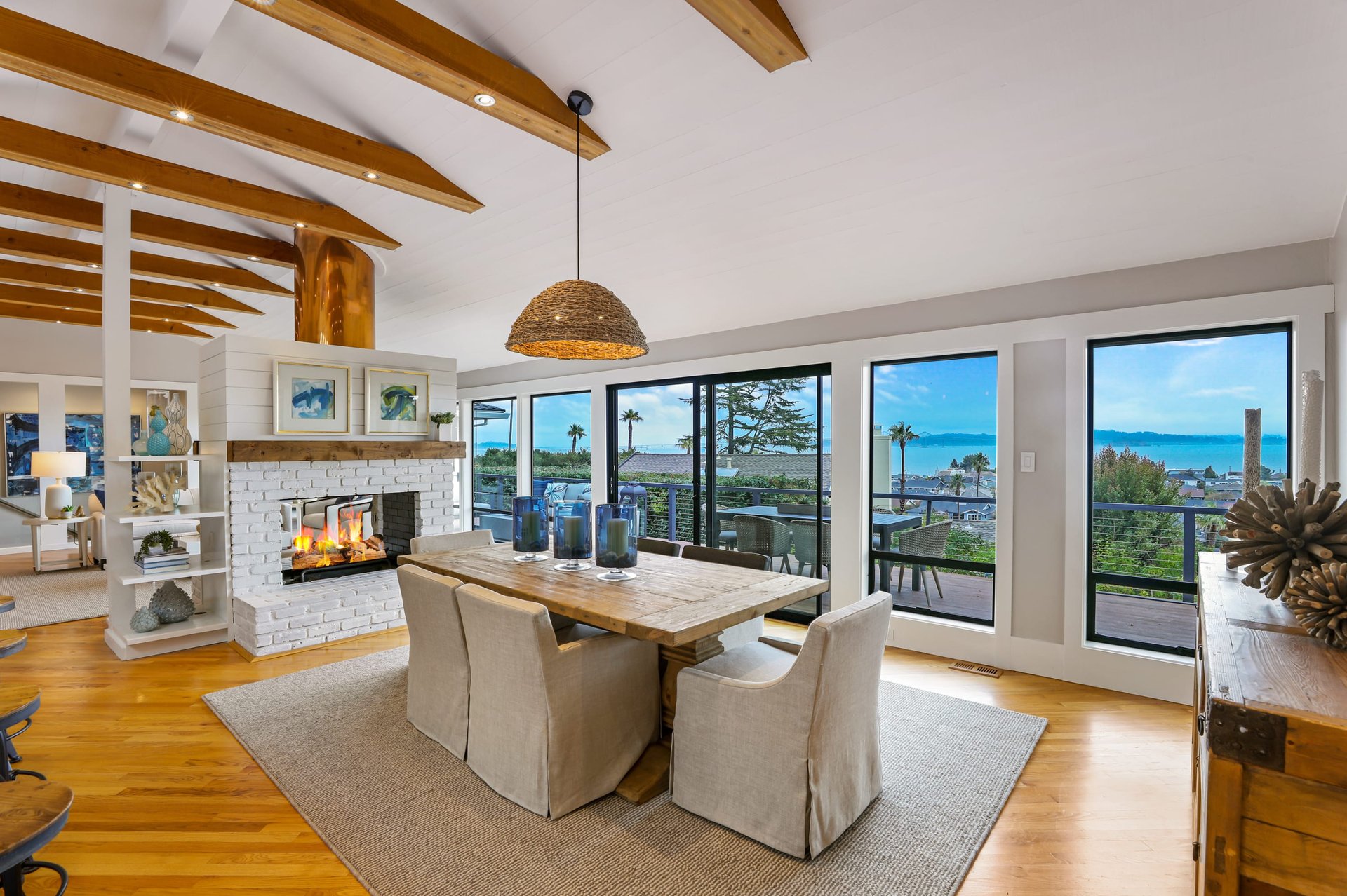 Newly Remodeled Home with Bay Views 