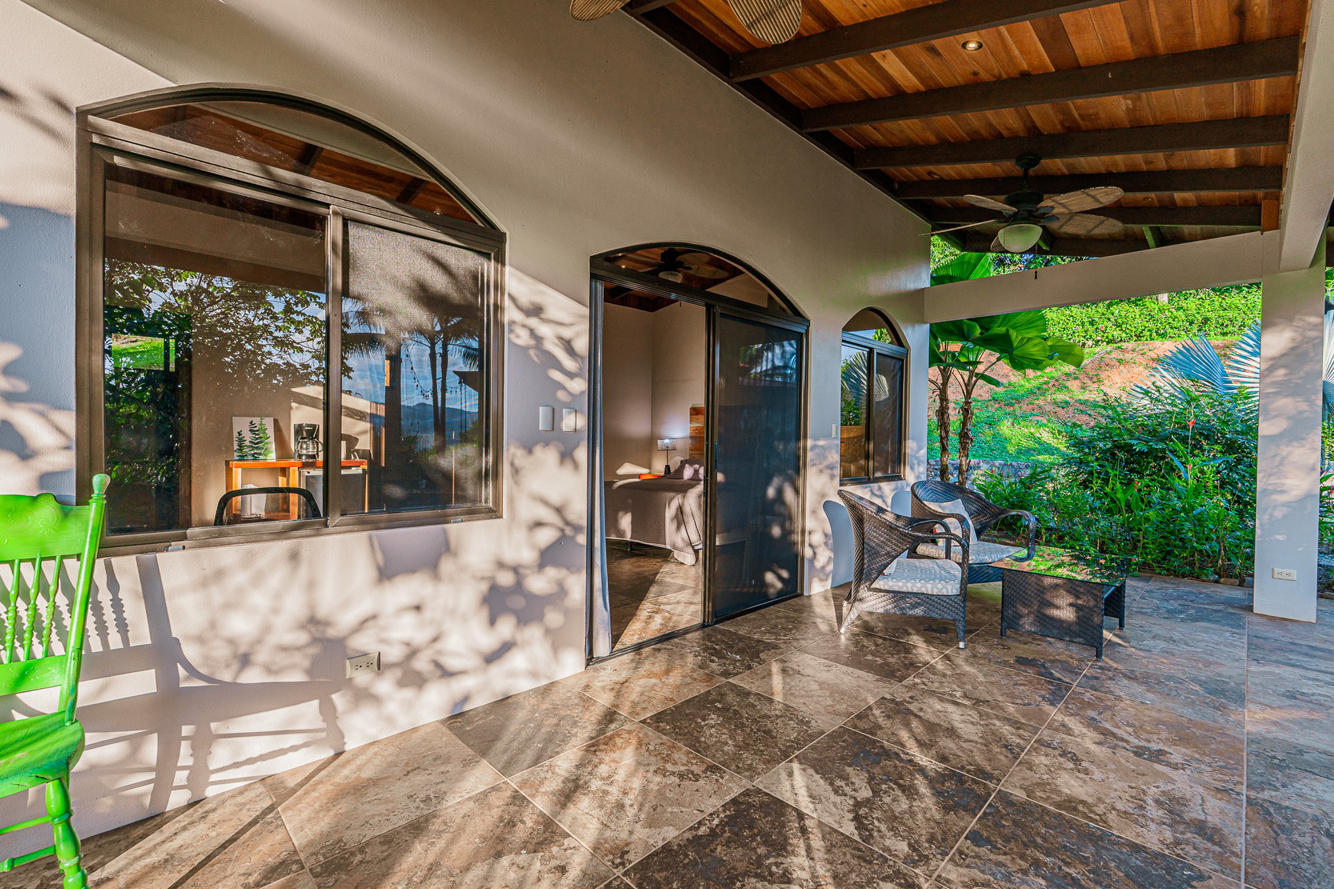 Sunset Ocean View Home on 2.6 Acres Platanillo