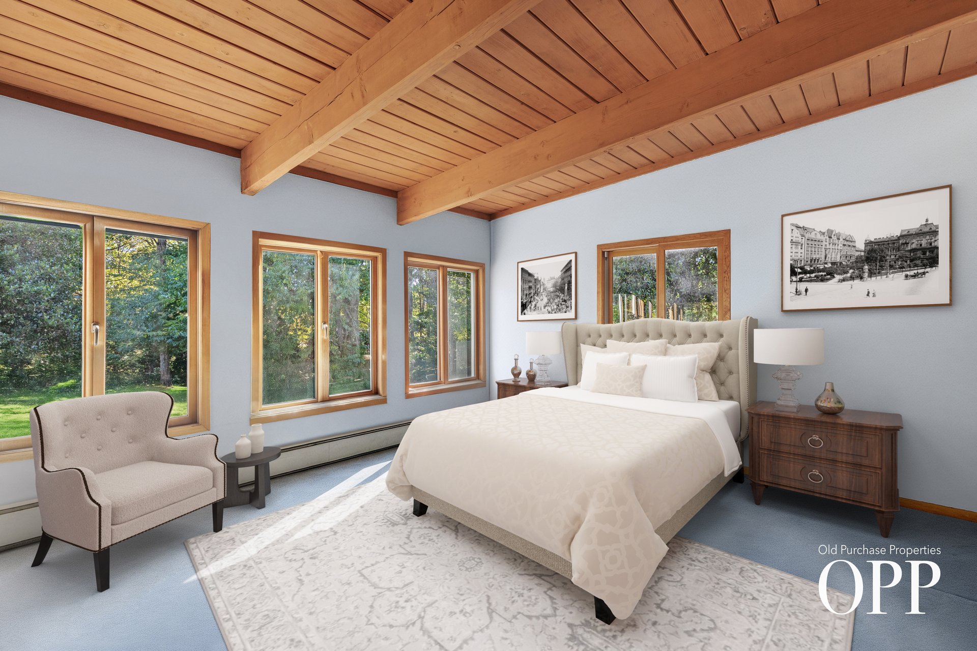Hollywood: A Waterfront Modernist Retreat on 3.5 Acres
