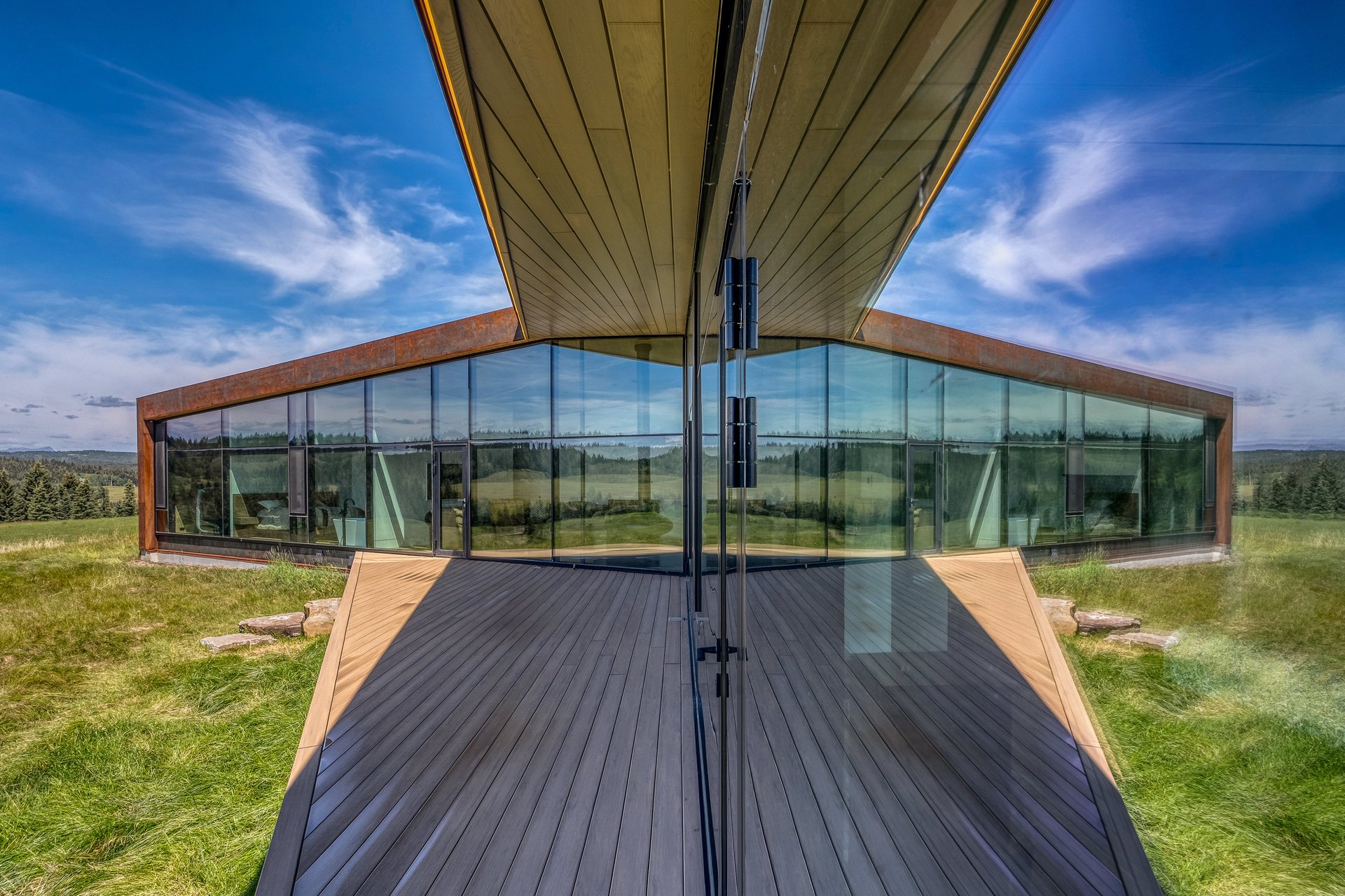 Architectural Luxury Home in Alberta's Foothills Near Canmore & Calgary