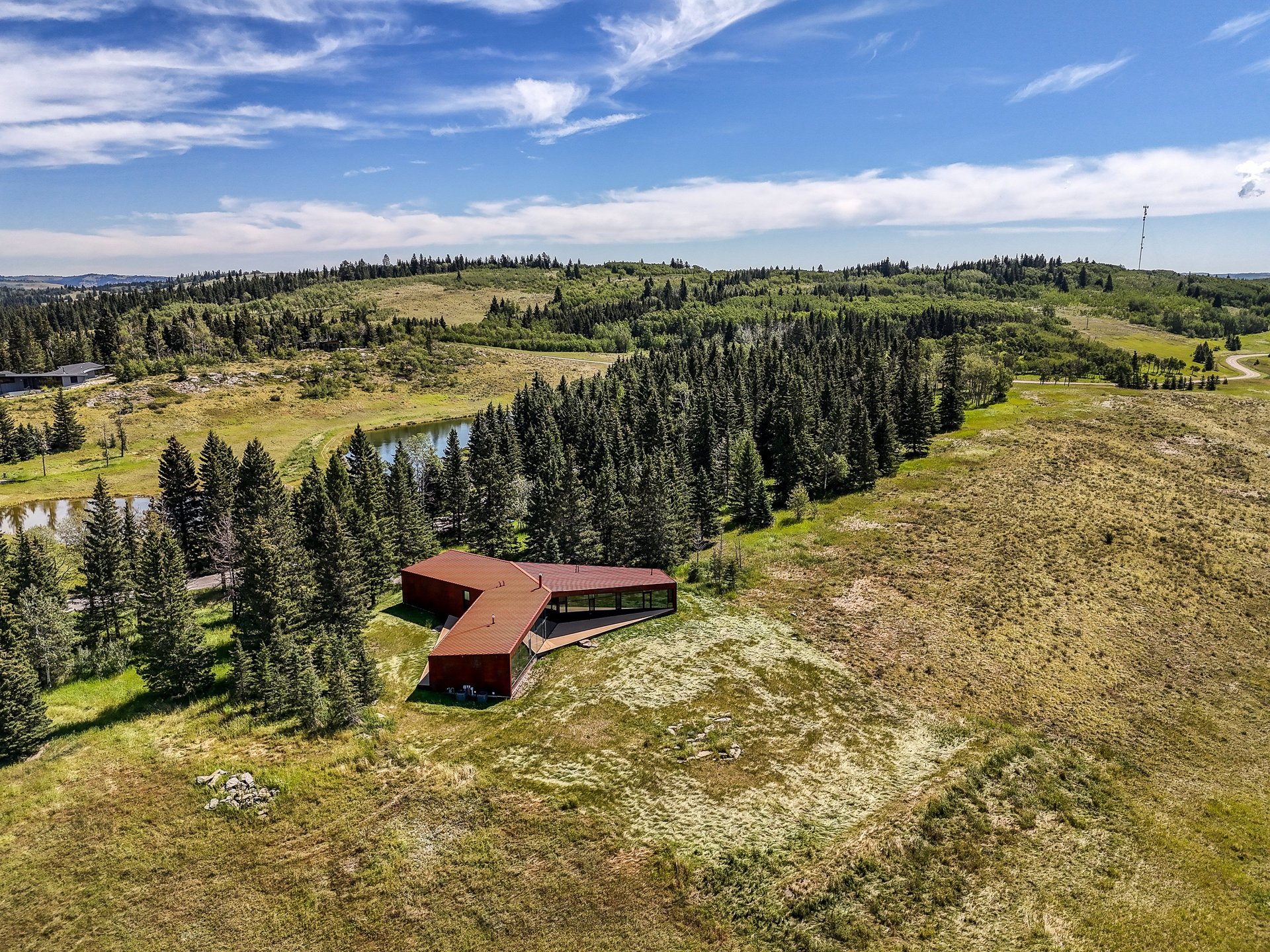 Architectural Luxury Home in Alberta's Foothills Near Canmore & Calgary