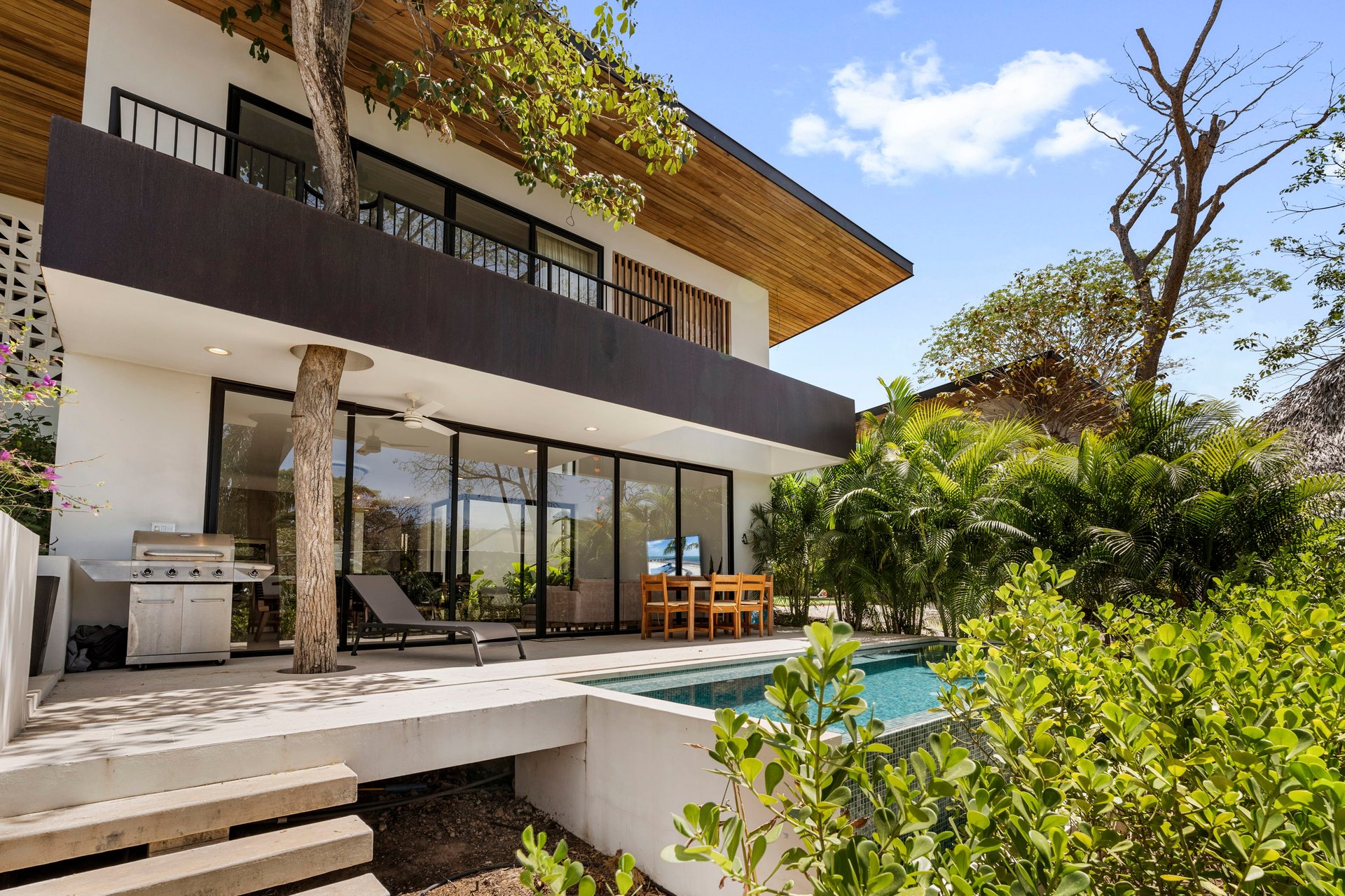 Grande Salvaje Estate (house 1 & 2) | 2 Modern homes, just steps to the famous surf break in Playa Grande!