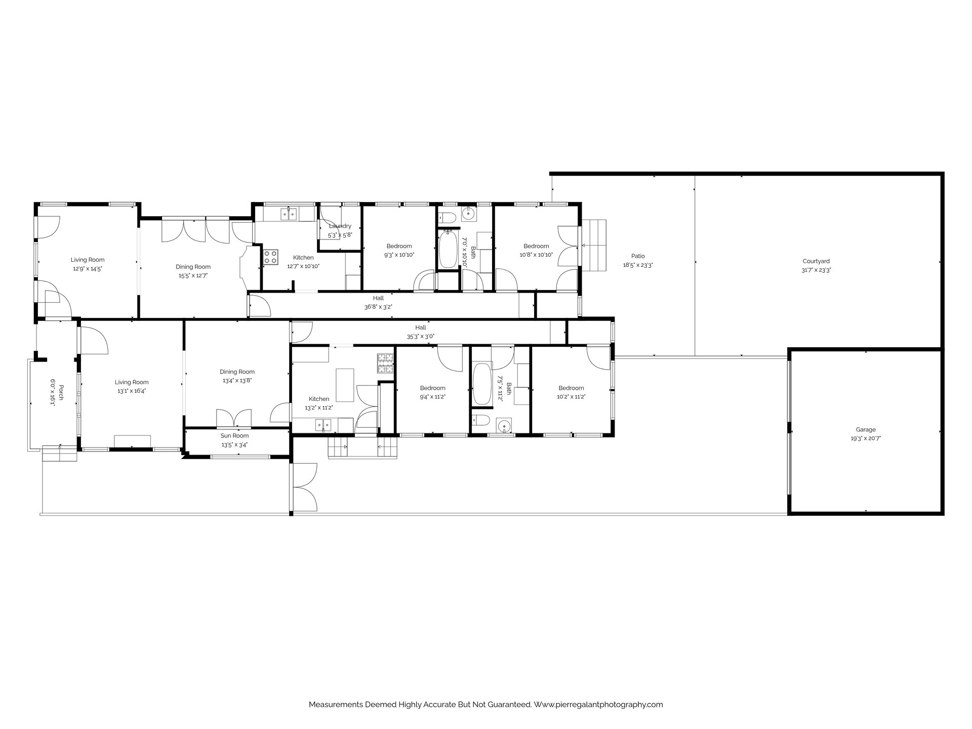 Graciously Updated Side-by-Side Duplex in Tranquil Longwood Highlands