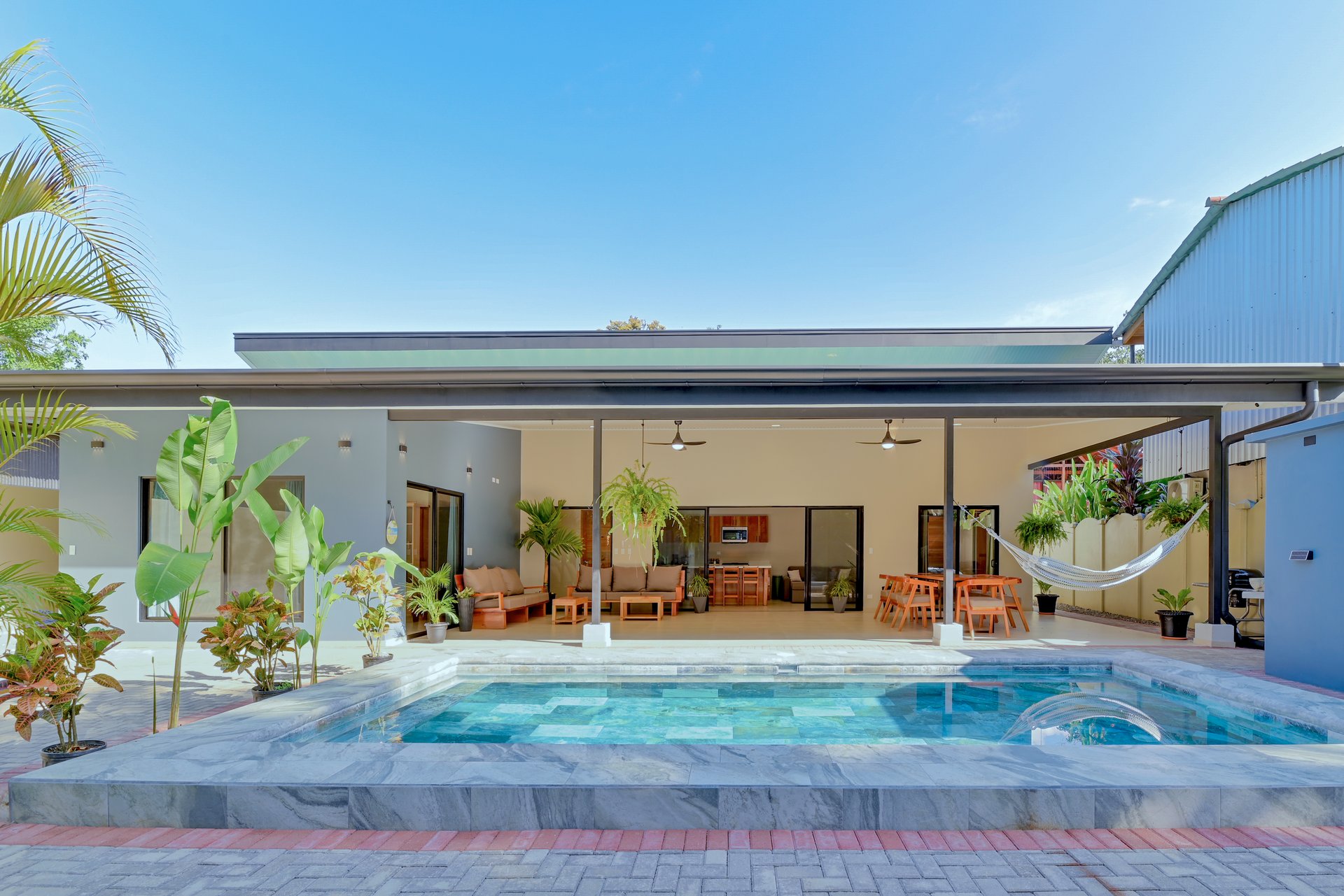 Modern Coastal Luxury: New 3-Bedroom Home Steps from South Pacific Beach