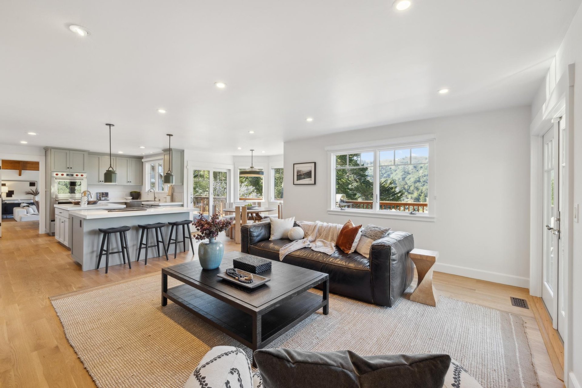 Custom-Built Mill Valley Masterpiece with Stunning Views