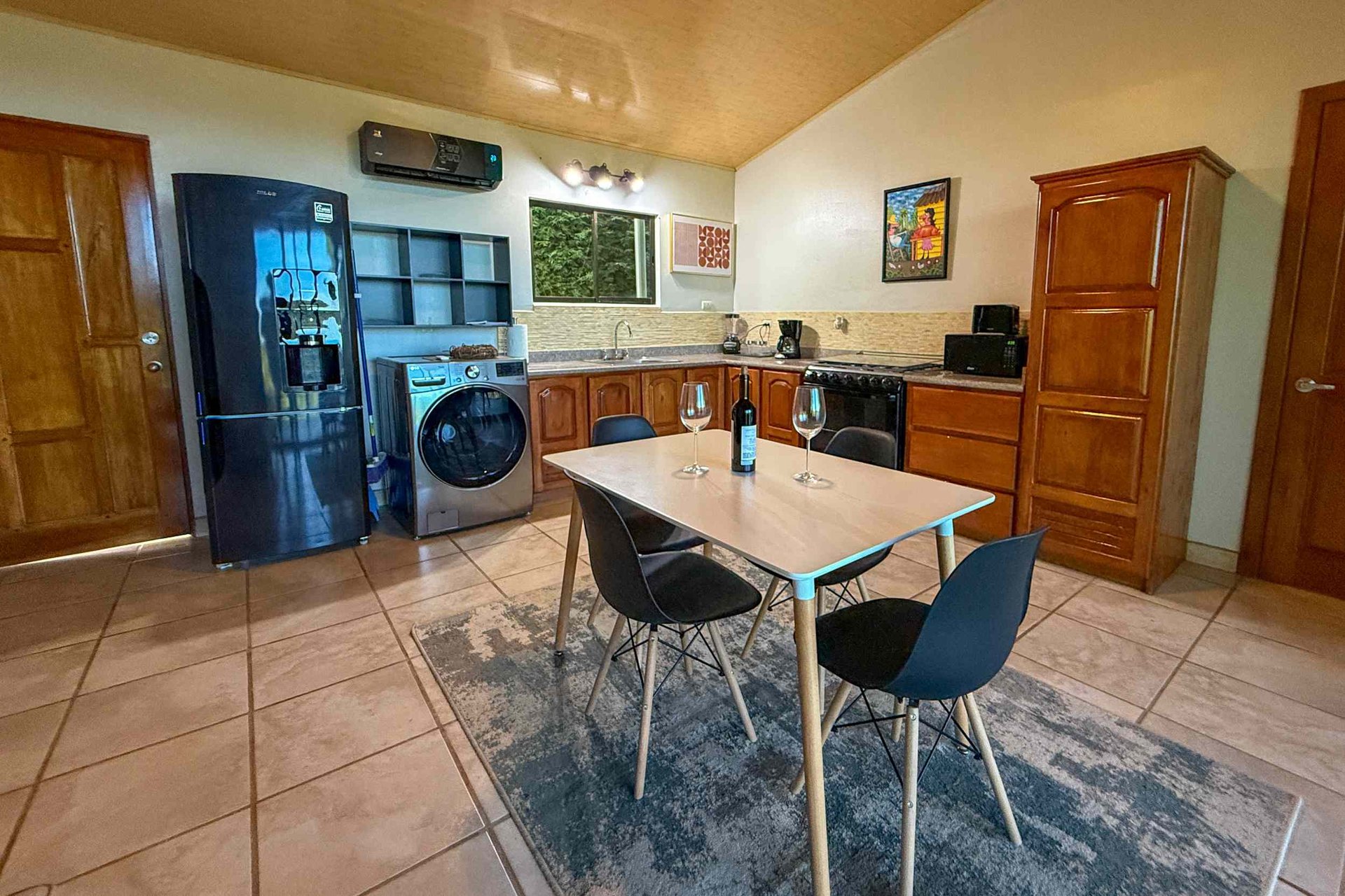 Totally Remodeled Coastal Jungle 2-Bedroom Sanctuary Home with Valley & Ocean Views in Lagunas above Dominical Costa Rica
