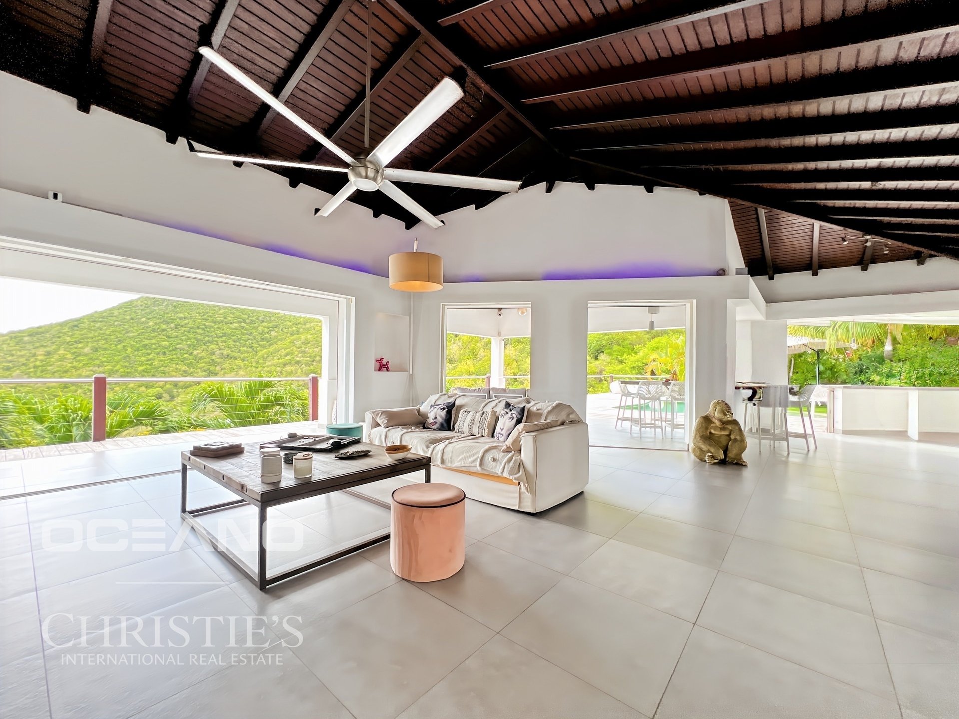 Almond Grove Villa – Ocean and Hillside Views – OCEANO Christie’s International Real Estate