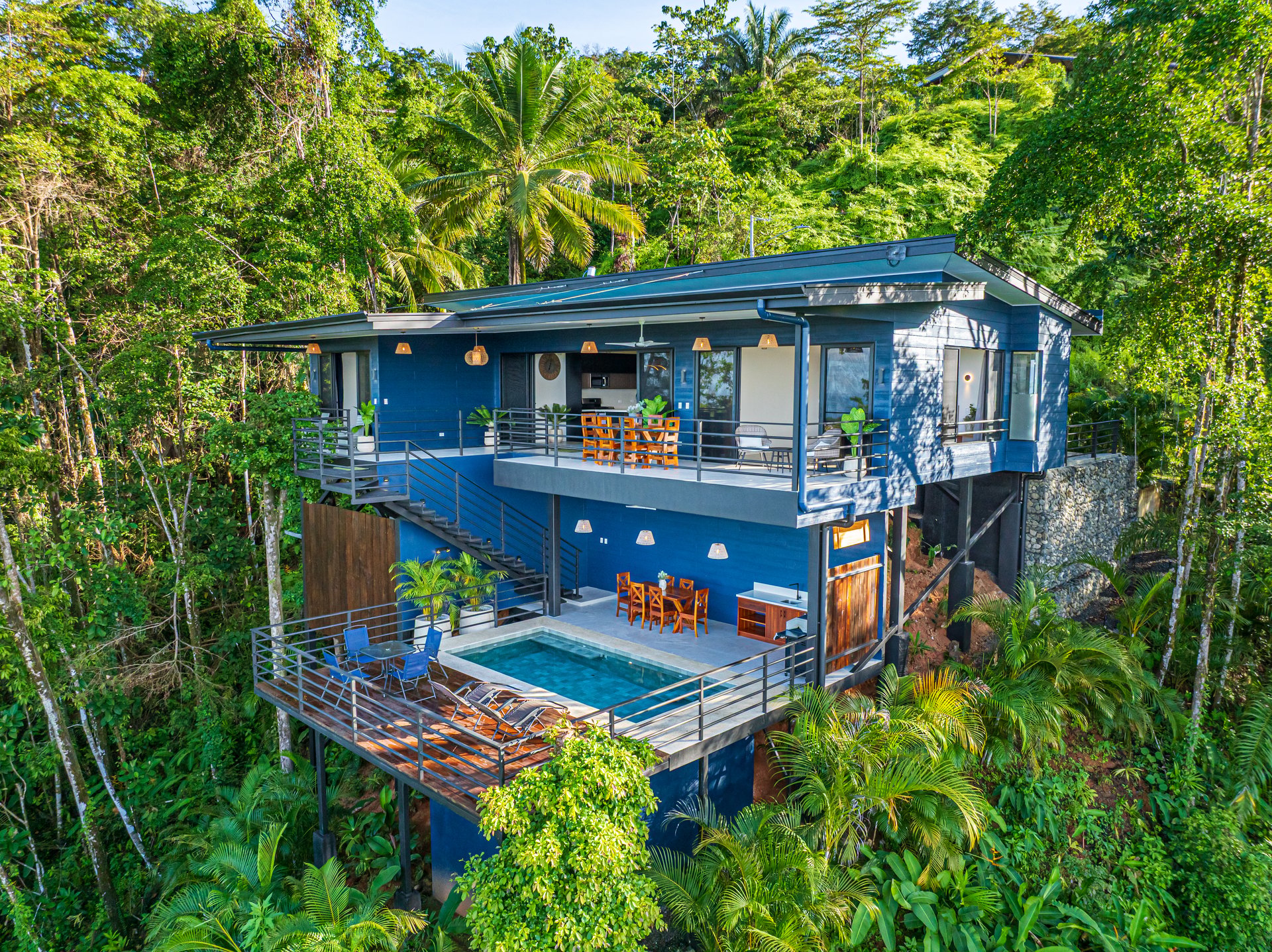 Villa Altamonte, Best Ocean View Home in the Hills of Uvita.
