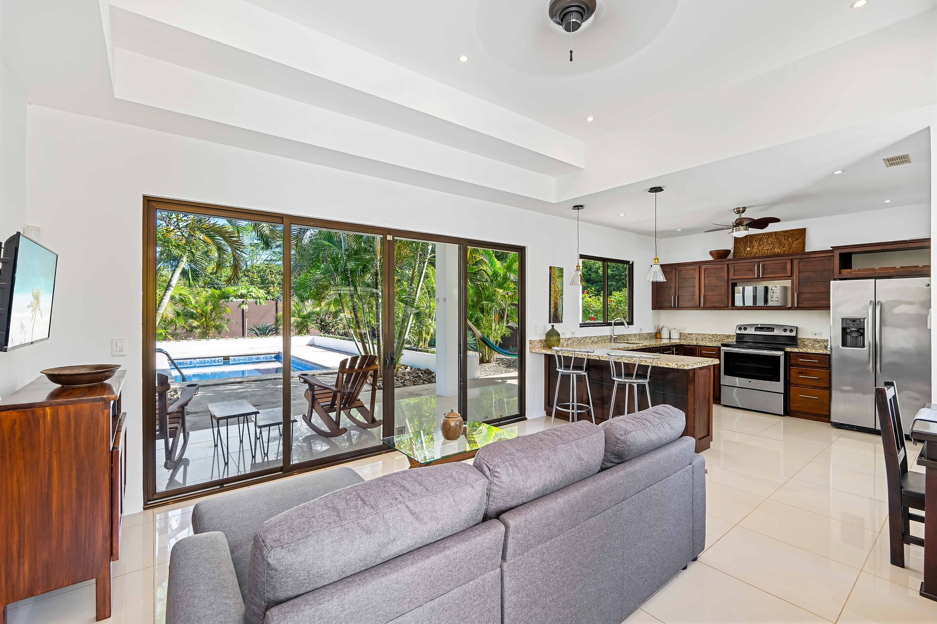 Casa Miel | Charming 2-Bedroom Home Steps from Playa Potrero's Beaches & Dining.