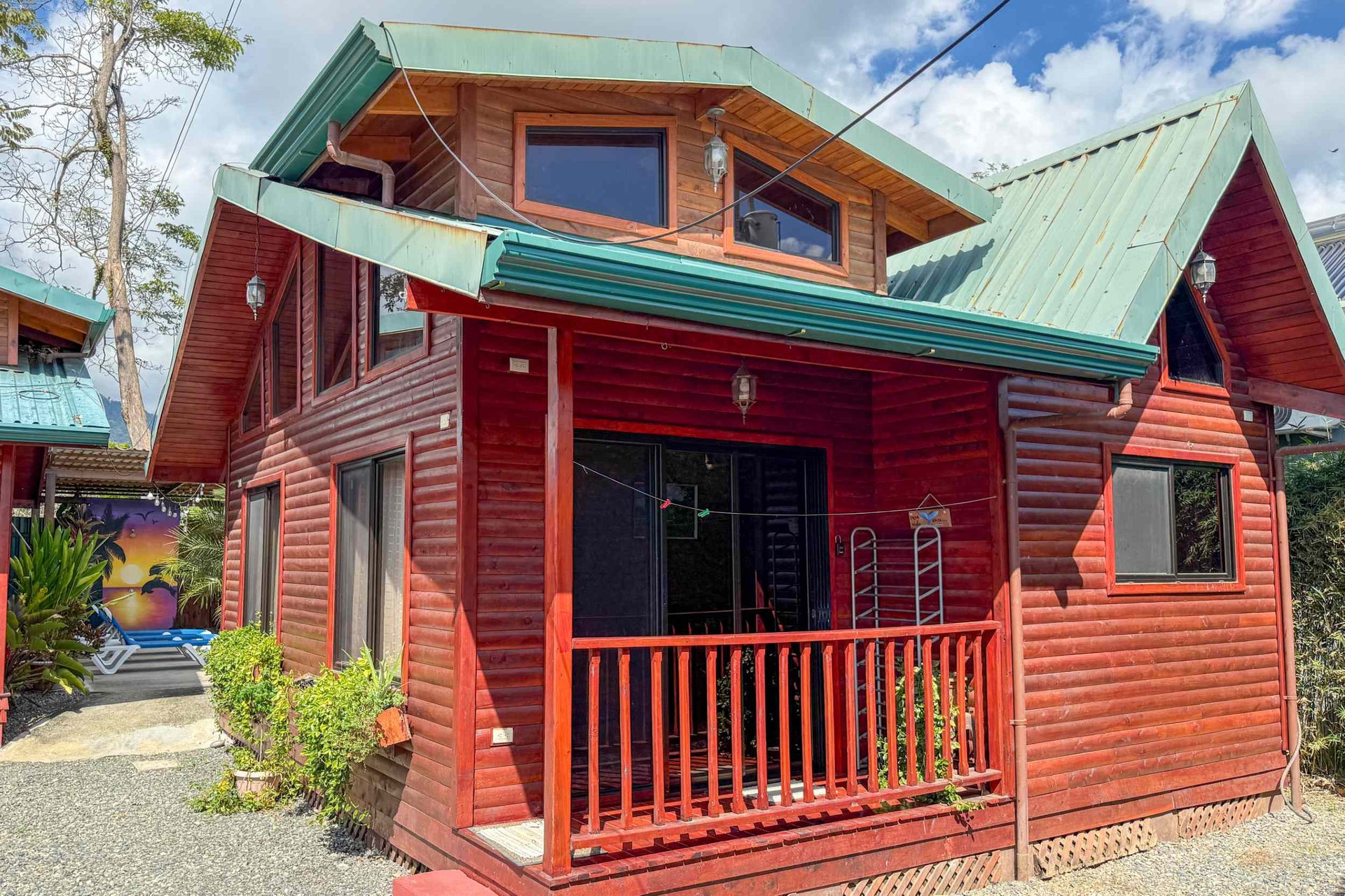 Unique Income Producing Home with 3-Bedrooms plus 1-Bedroom Cabin & Pool in Walk-to-Beach Location in Bahia near Uvita Costa Rica