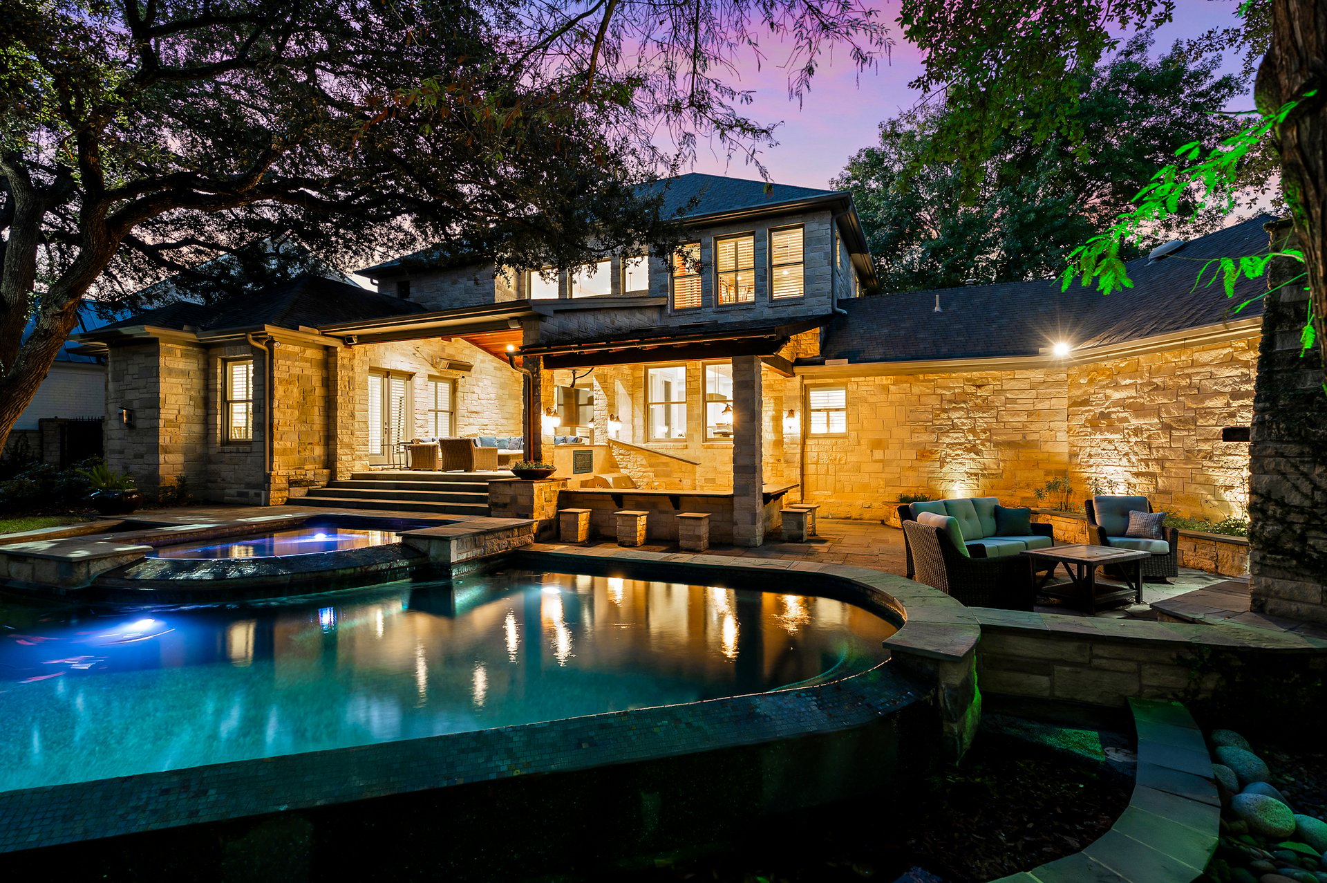 Steps to Austin Country Club and Lake Austin