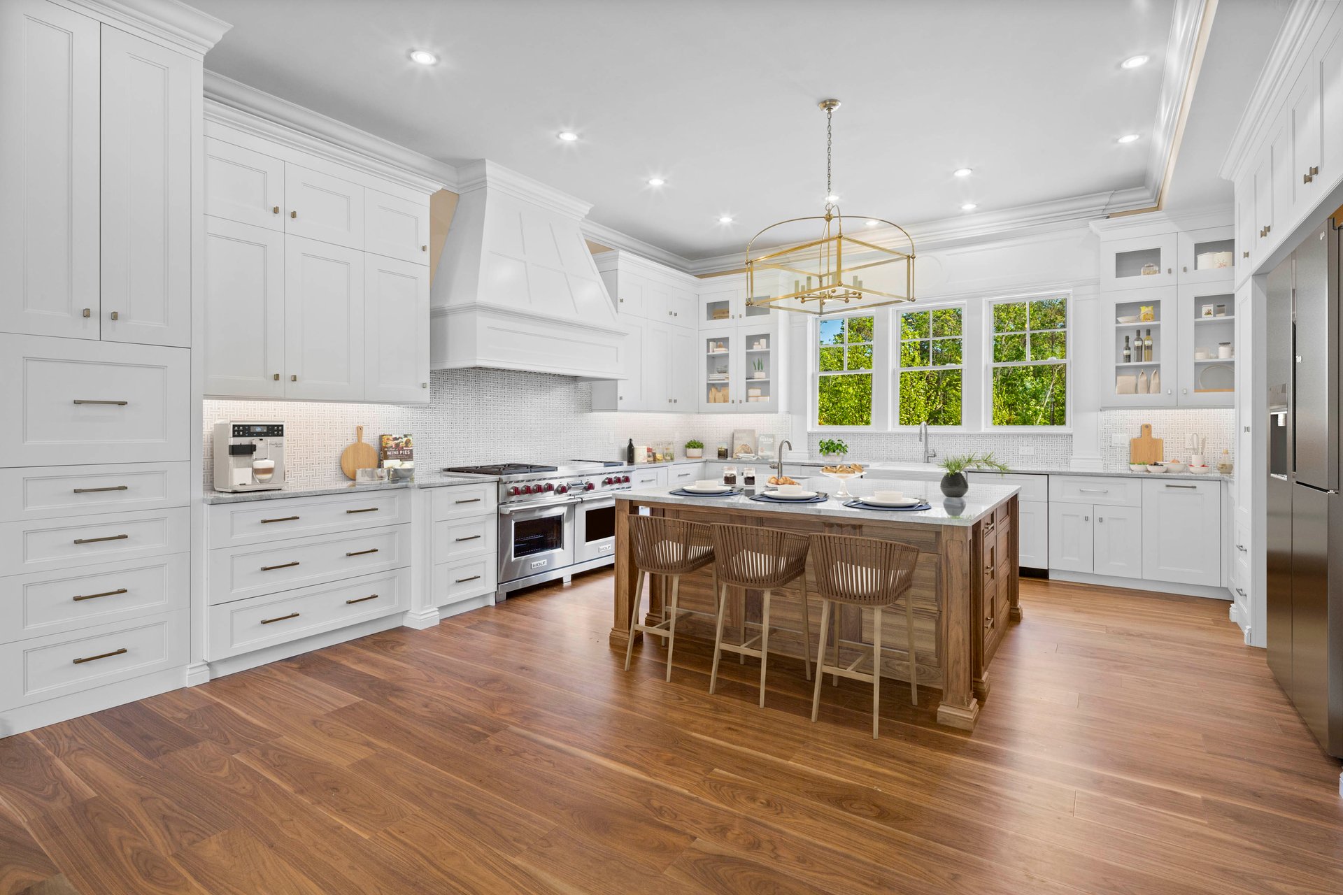 Custom Popponesset Bay Waterfront Residence