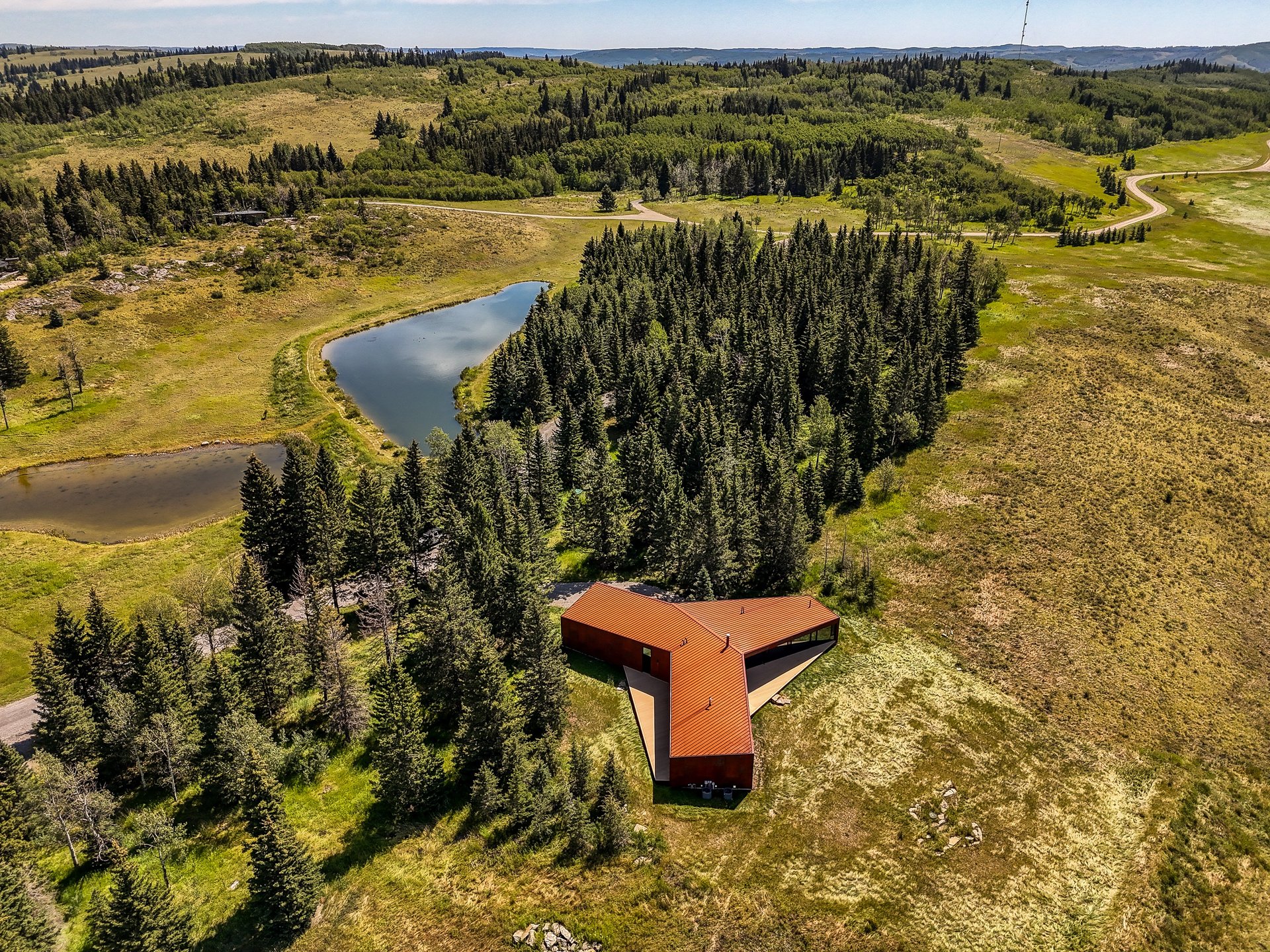 Architectural Luxury Home in Alberta's Foothills Near Canmore & Calgary