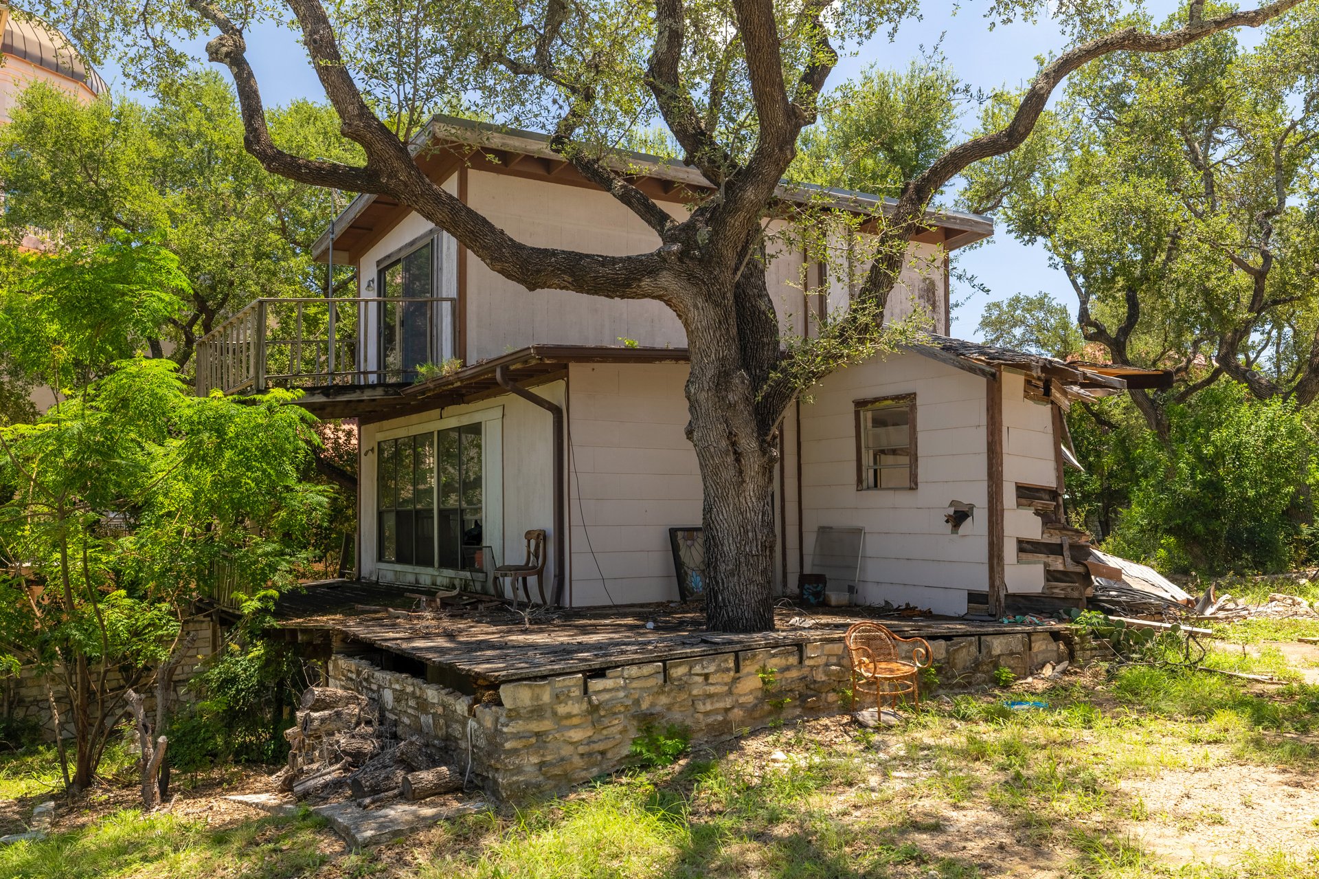 Lake Travis Waterfront! 2 homes, 3 acres with dock!