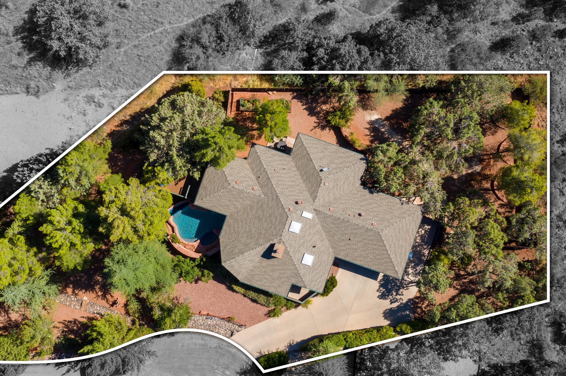 Exceptional Village Home. Pool, Hot-tub and In-law unit all on a large lot! 