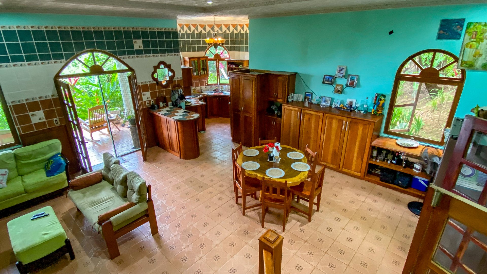 Ocean View Home for Sale in Ojochal with Pool & Jungle Views