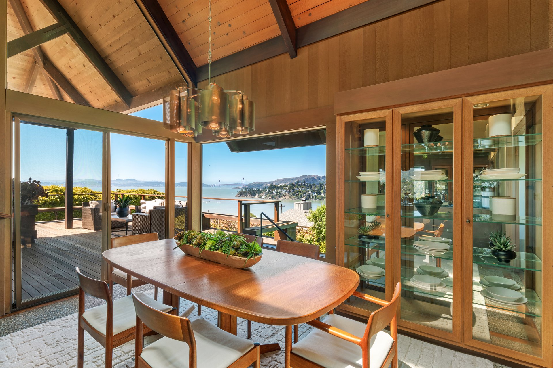 Spectacular Views of the Bay and Golden Gate Bridge