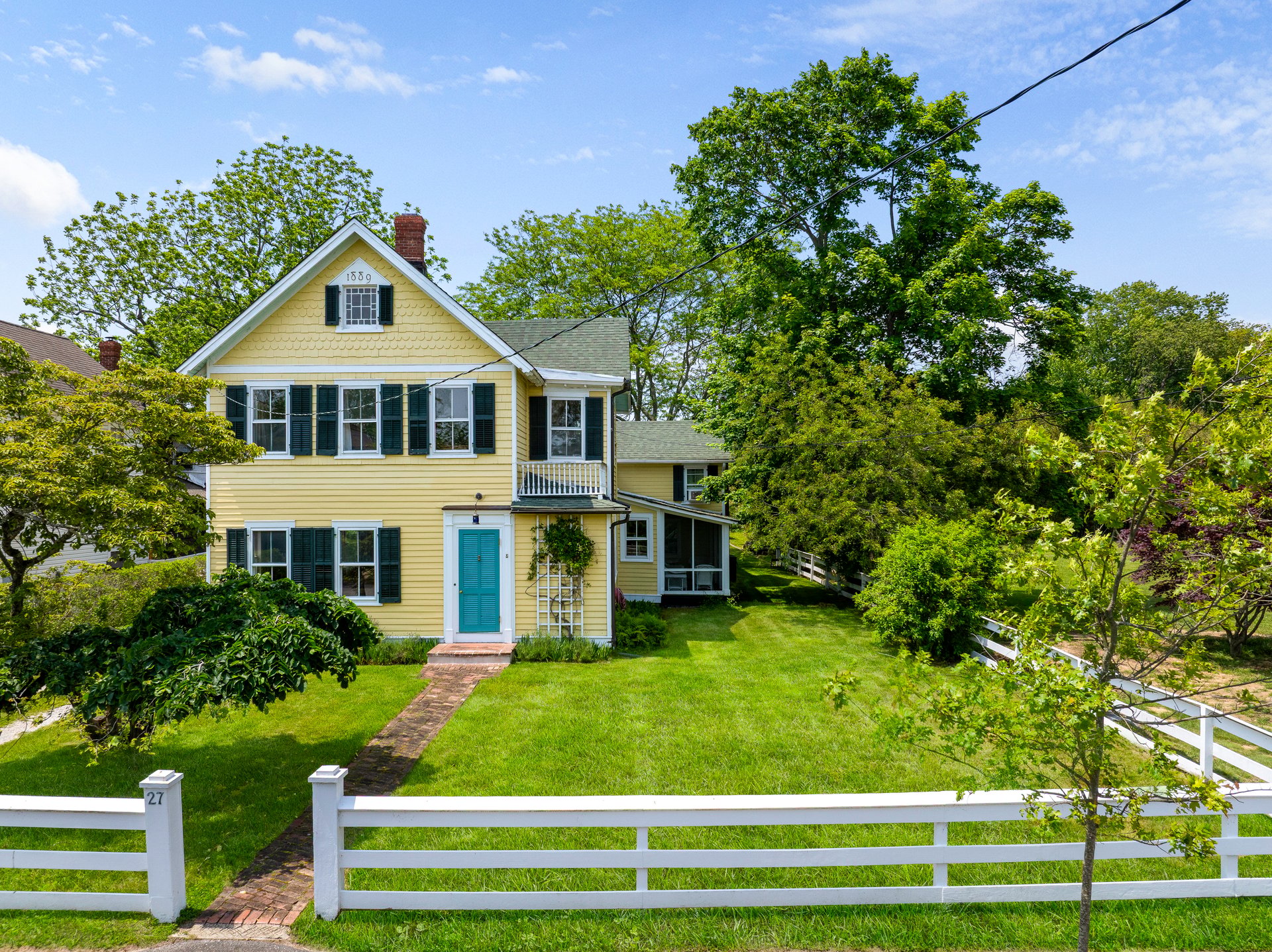 Charming 1889 Gabled Home on .62 Acres in the Historic District