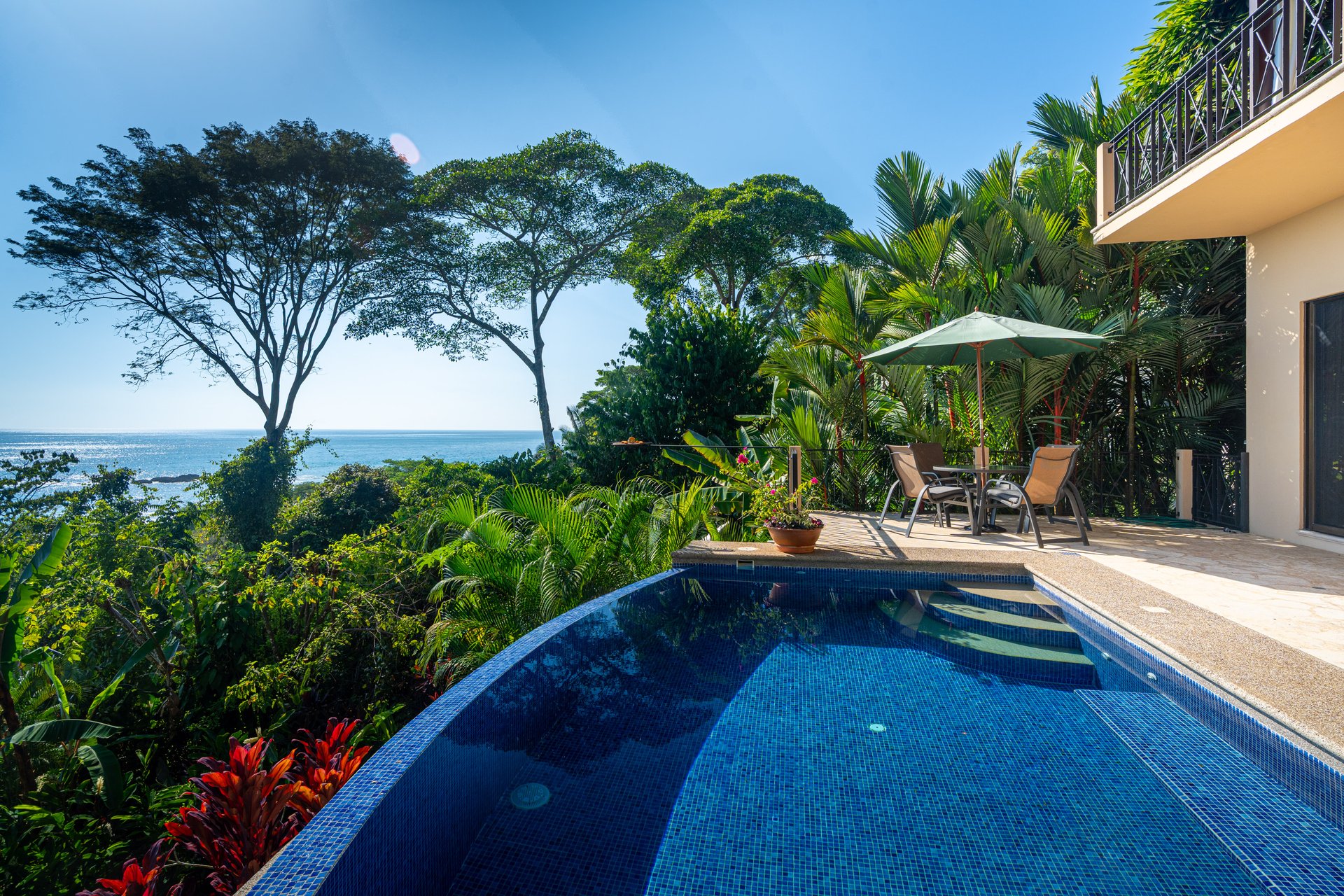 Canto Del Mar, Villa 3, Front Ridge Full Sunset Ocean and Jungle Views!