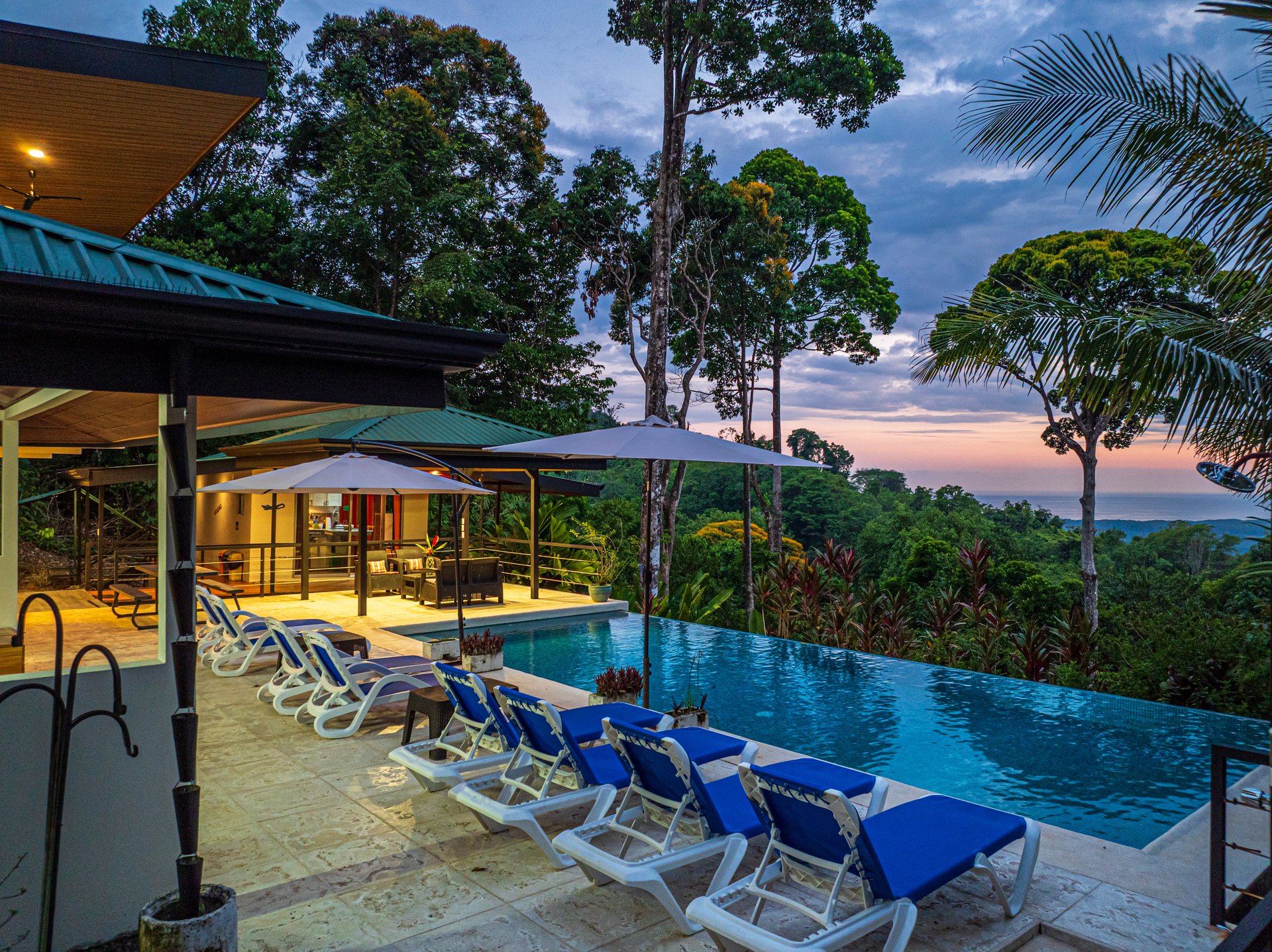 Casa OdiSea – Private Ocean View Estate with Waterfall Access in Portasol, Costa Rica